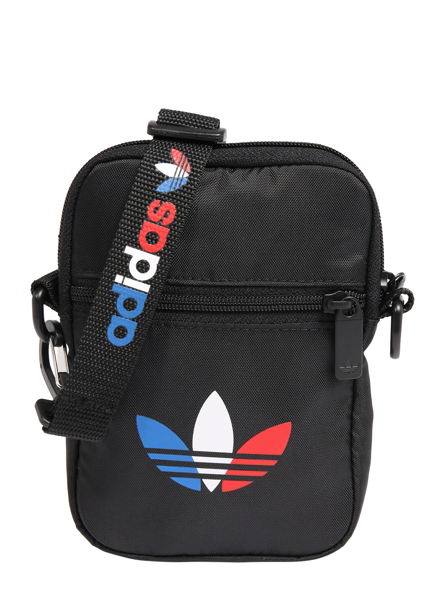 ADIDAS ORIGINALS Rankinė su ilgu dirželiu  juoda / mėlyna / balta / raudona