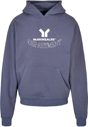 MJ Gonzales Sweatshirt ‘Department’ Blauw / Duifblauw / Wit