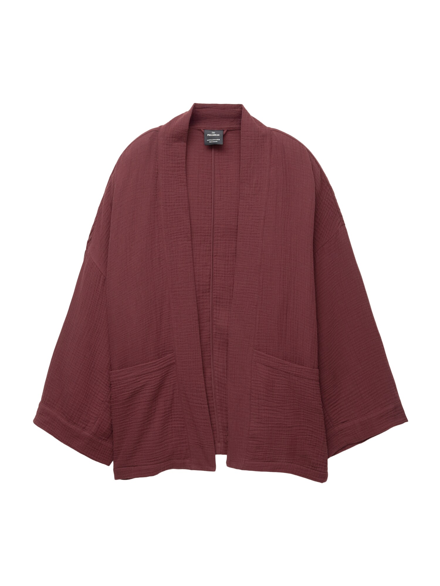 Pull&Bear Chimono  roșu vin