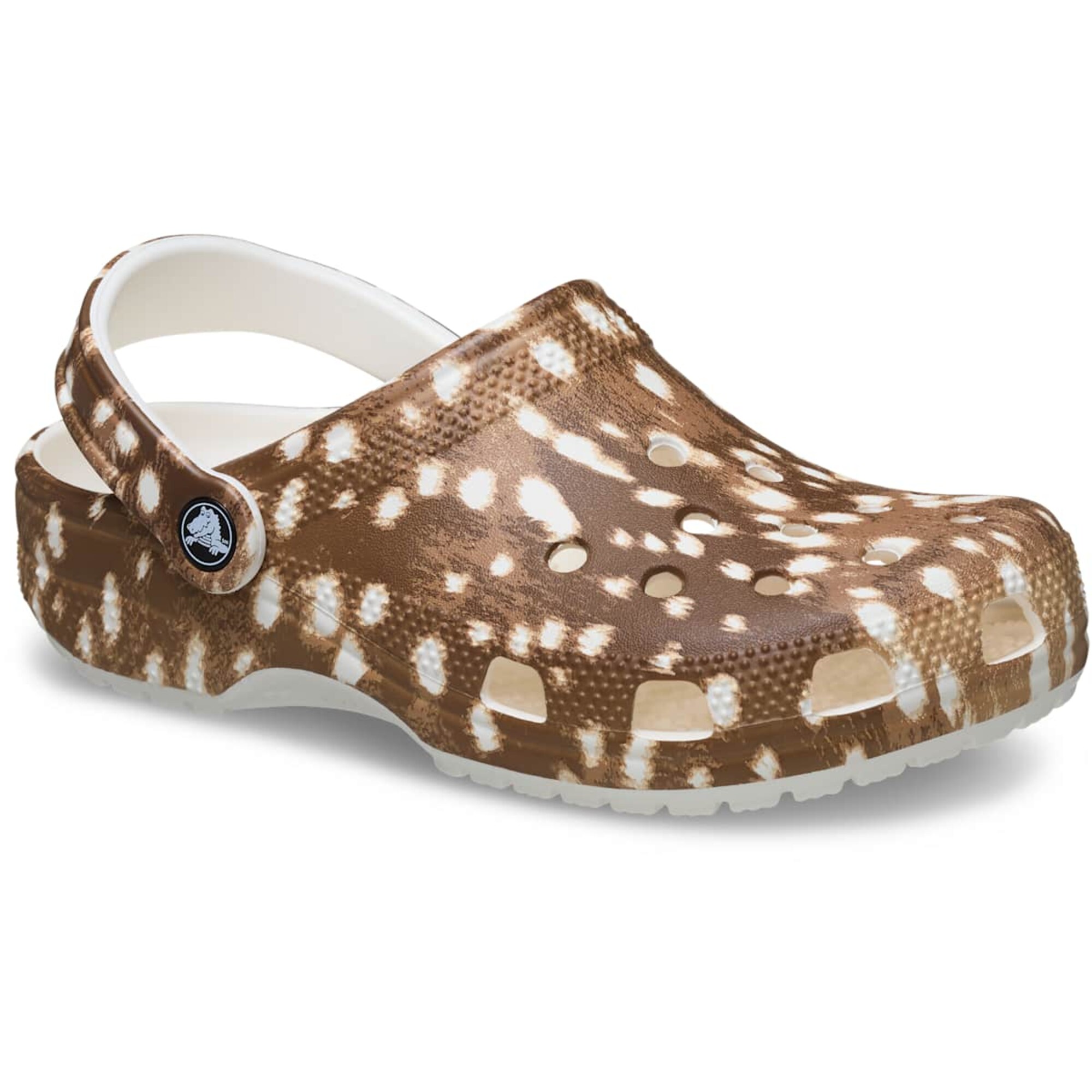 Crocs Zuecos  marrón / blanco natural – imagen 4