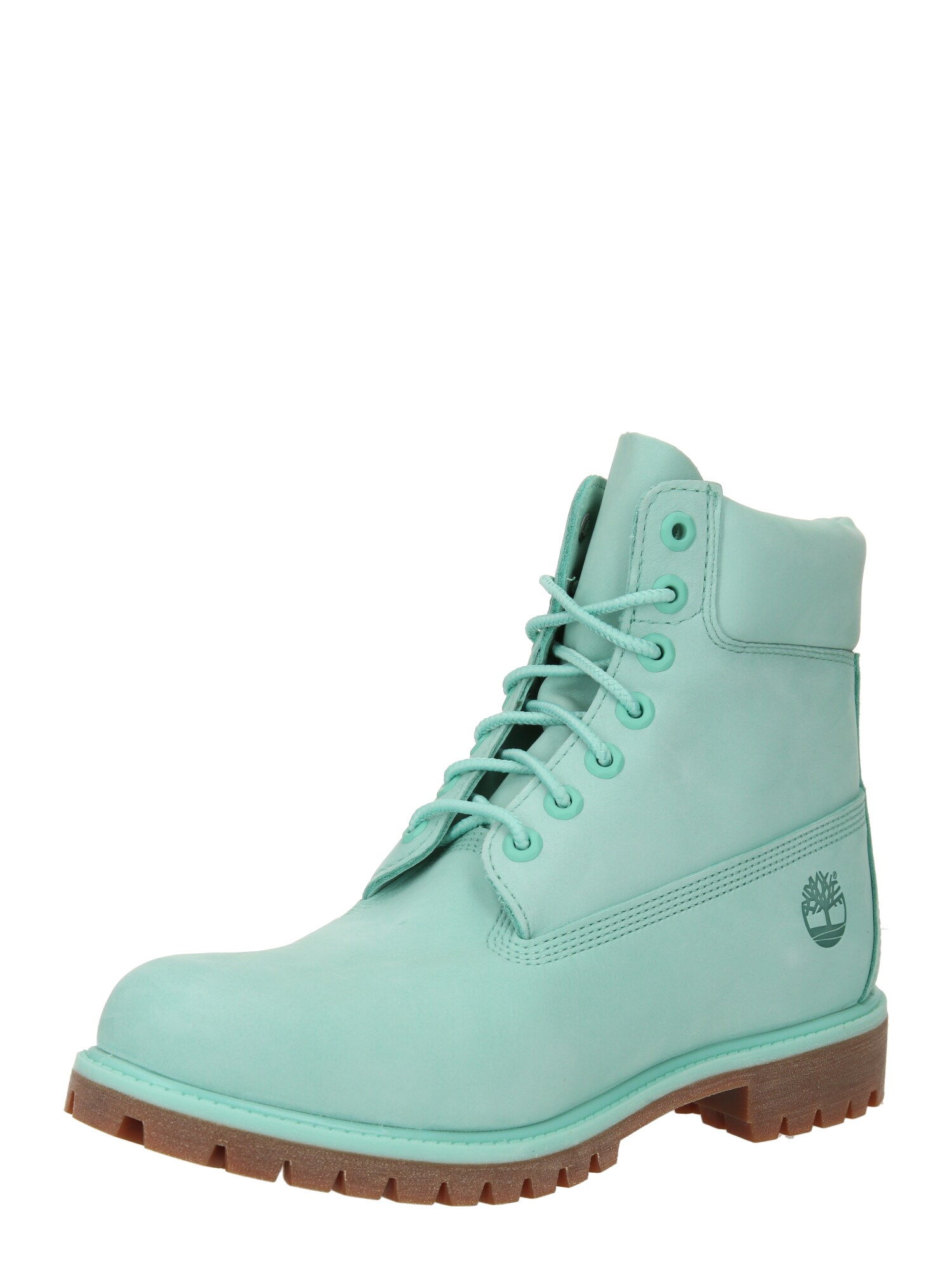 TIMBERLAND Šnurovacie čižmy  mätová