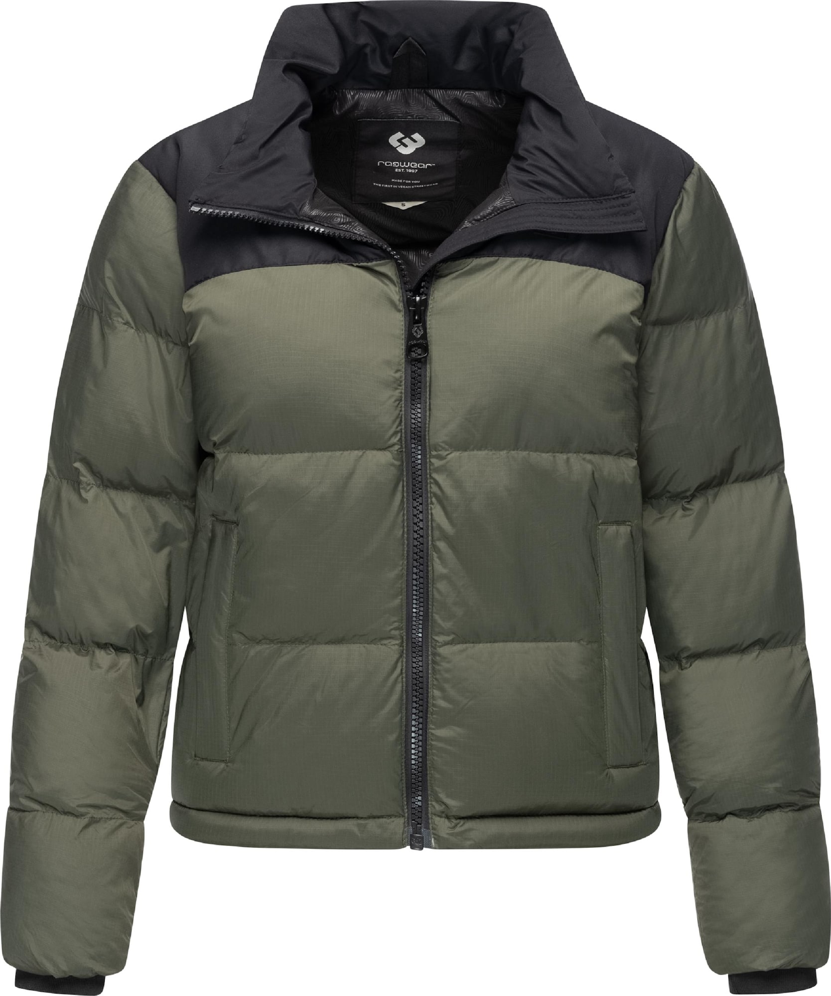 Ragwear Geacă de iarnă Serah  oliv / negru