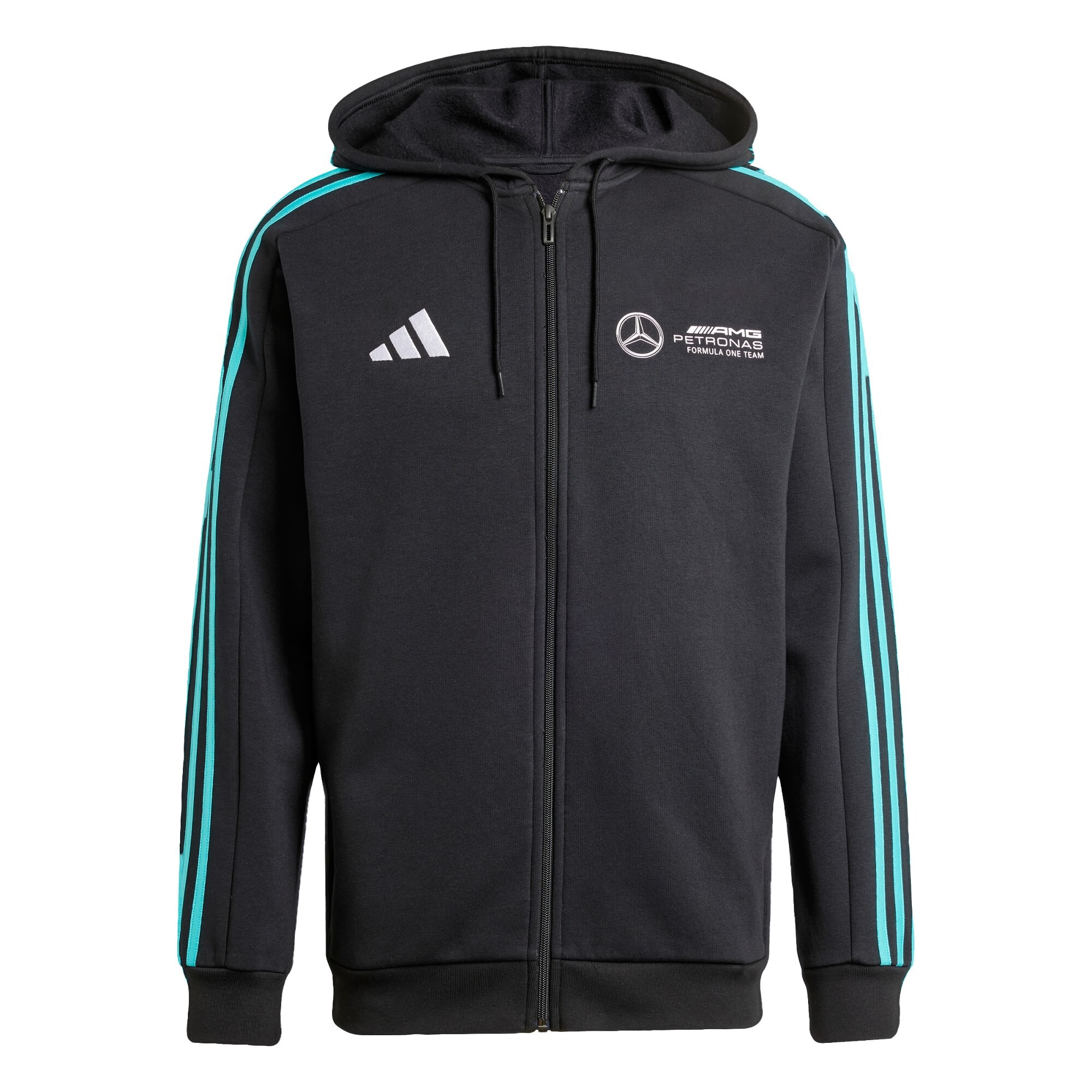 ADIDAS PERFORMANCE Sport szabadidős dzsekik 'Mercedes - AMG Petronas Formula One Team'  türkiz / fekete / fehér akciós termékkép 1