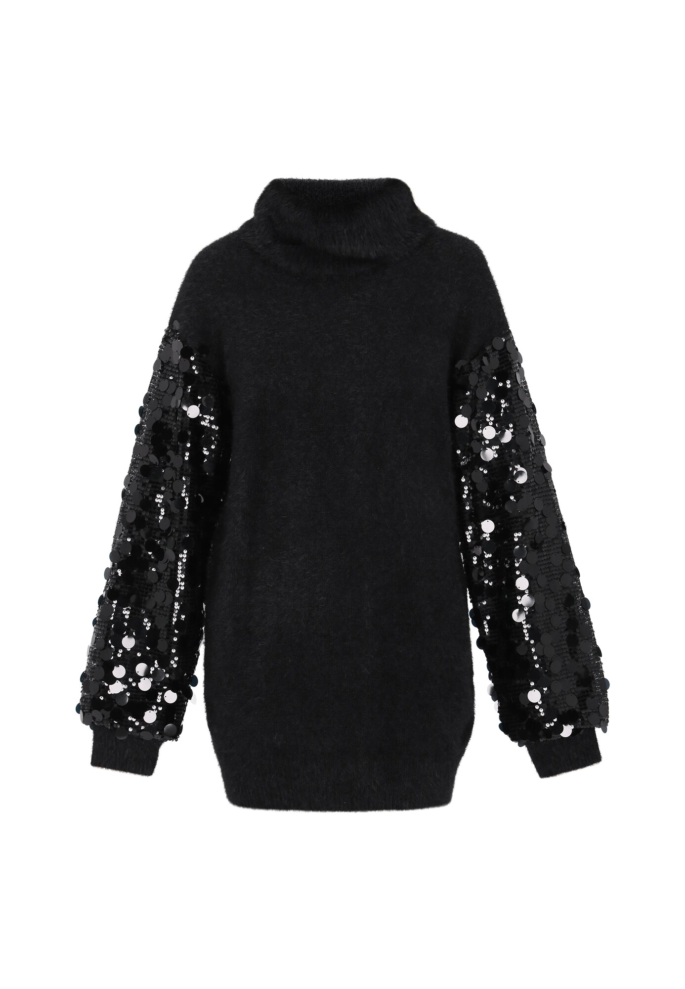 IZIA Vestido de punto  negro