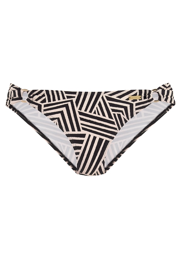LASCANA, Bikini nadrágok, bézs & fekete, 3 kép a 4 közül