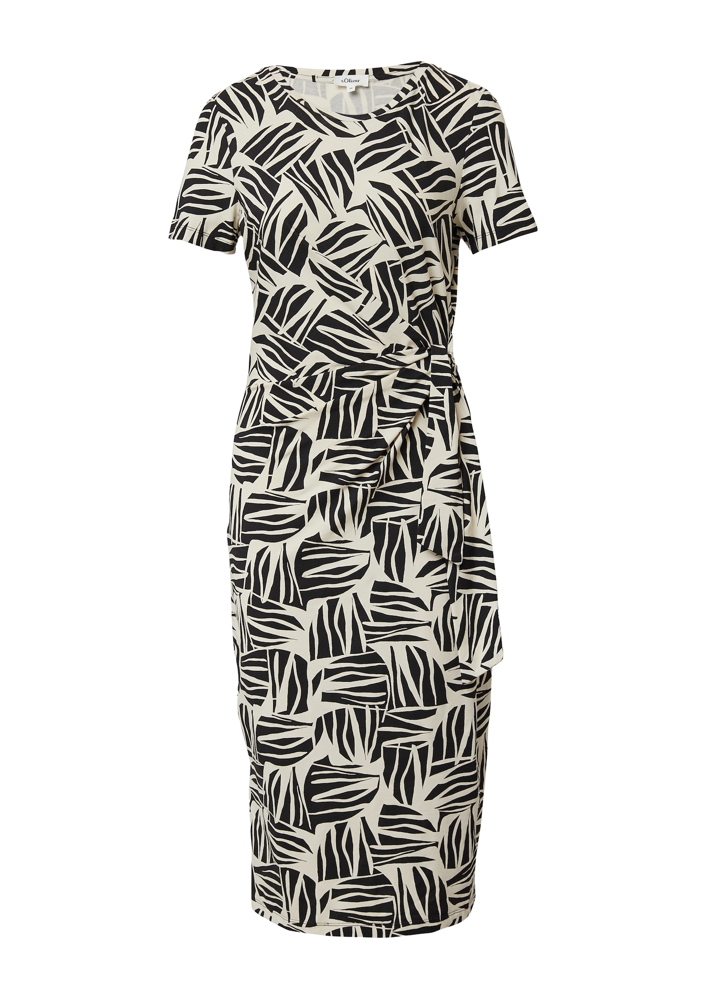 s.Oliver Rochie  crem / negru