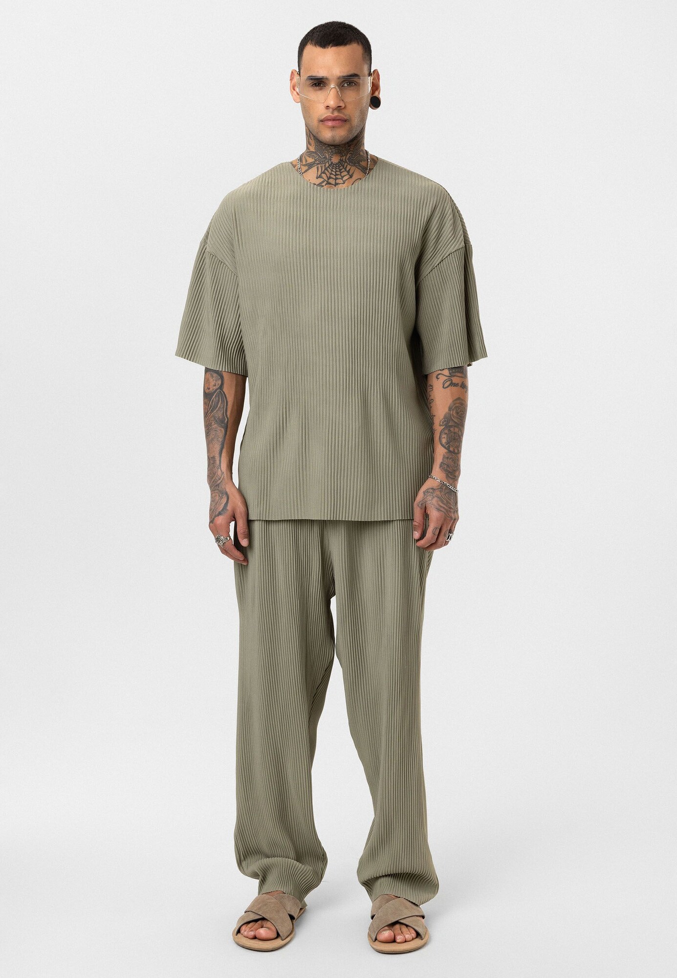 Dandalo Jogging ruhák 'Joep'  khaki termék 2. képe