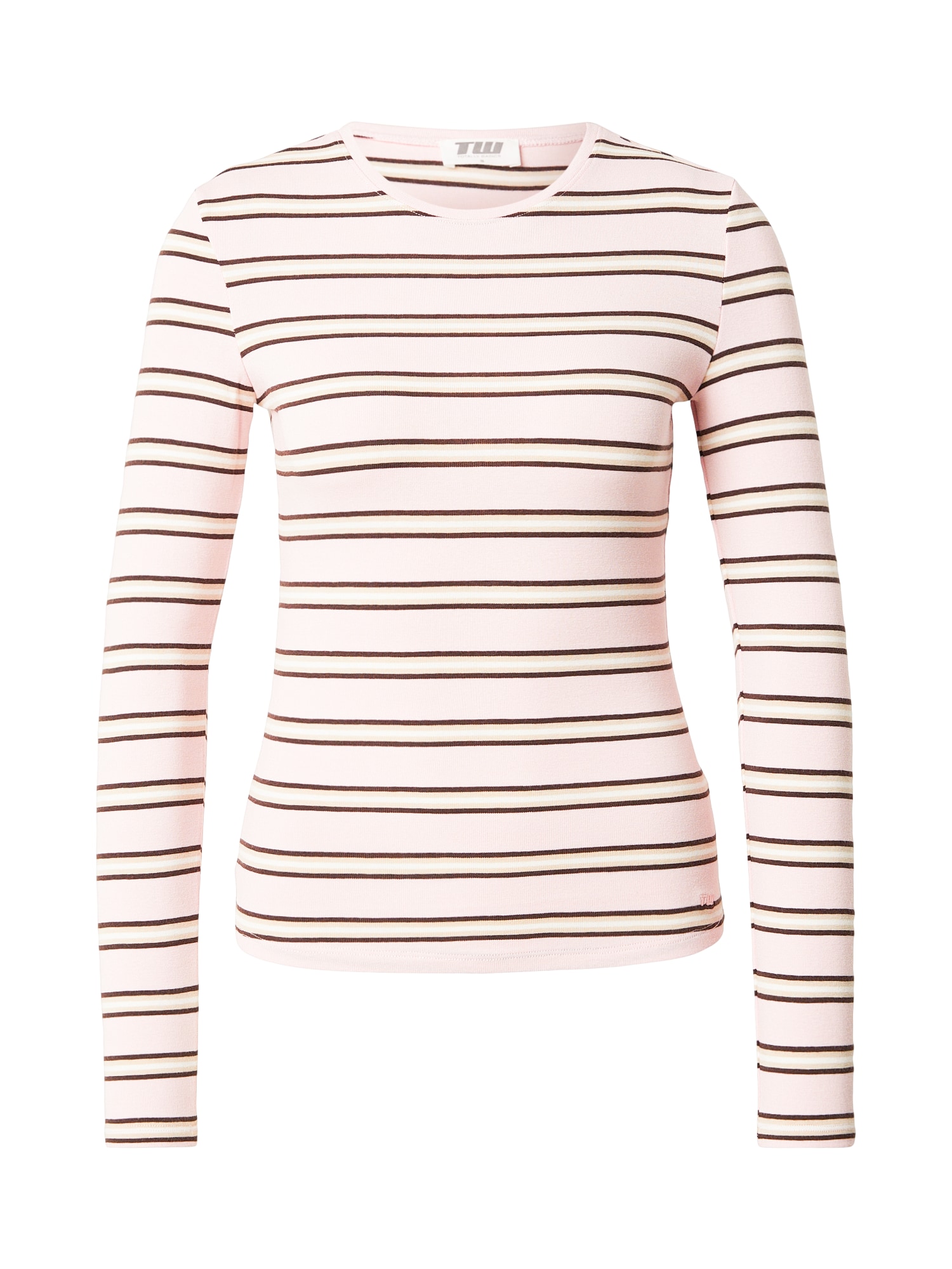 Tally Weijl Tricou  bej / rosé / roșu burgundy / alb