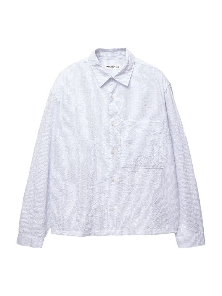 Pull&Bear Ing Férfi fehér , Méret XL