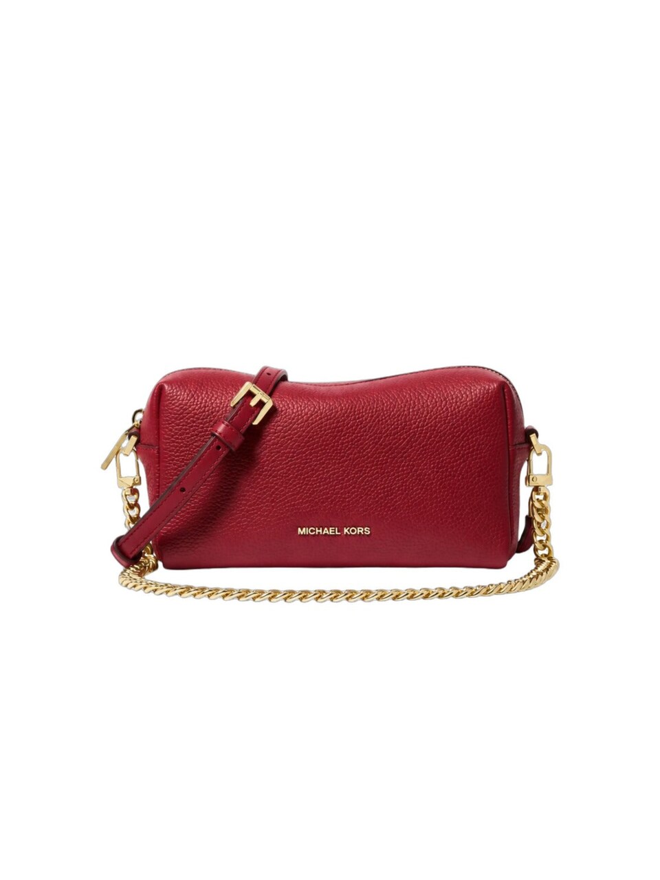 Axelremsväska 'Michael Kors Sac Bandoulière Cuir Bryant Petit Souple Rouge'