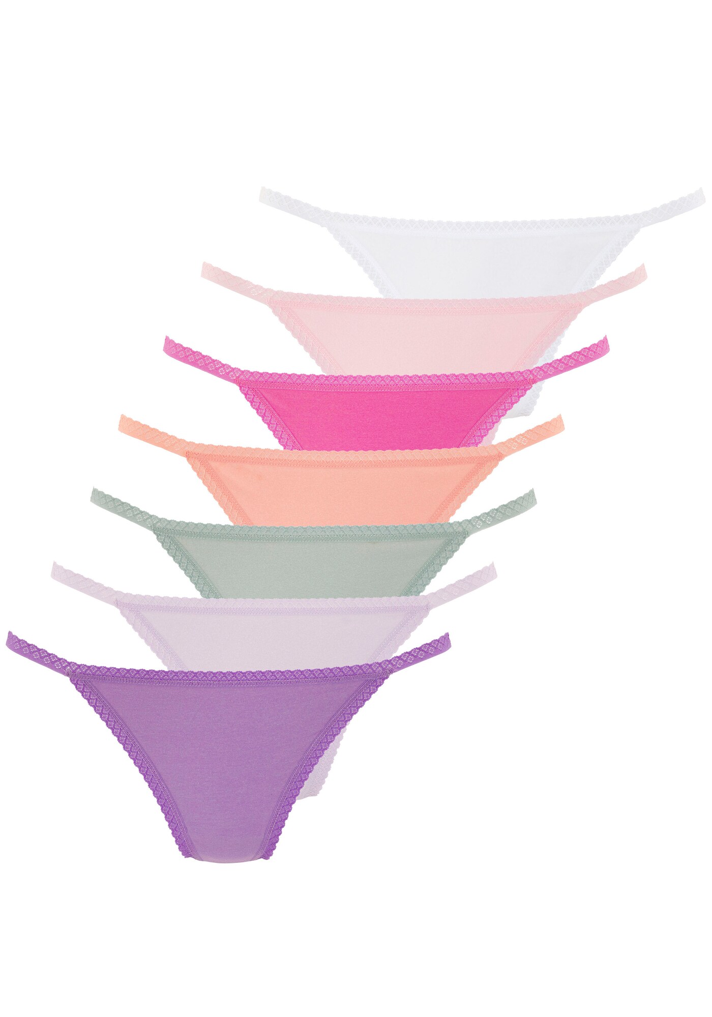 VIVANCE Tanga  lila / portocaliu pastel / roz / roz pastel / alb