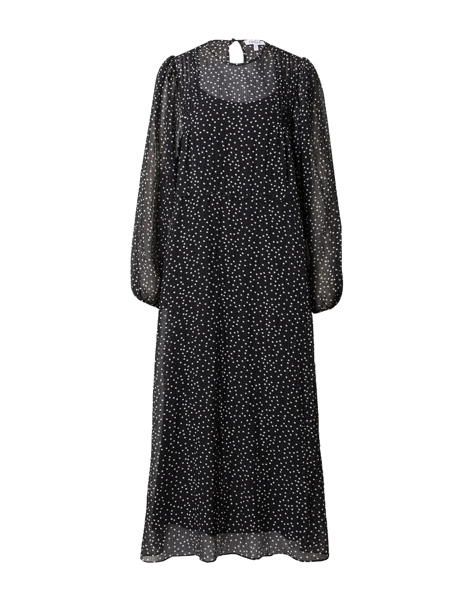 EDITED Rochie Alisia  negru / alb