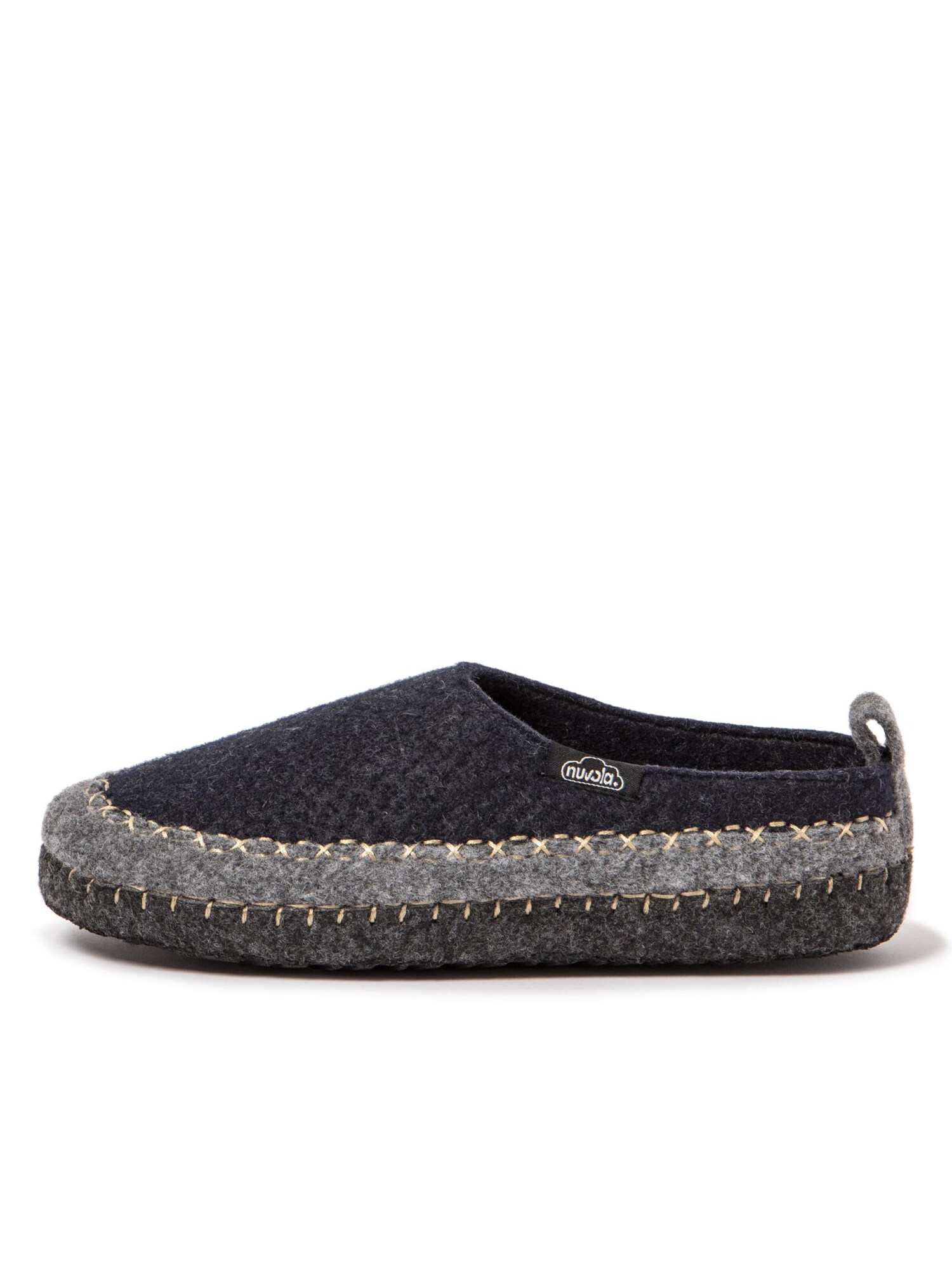 Nuvola. Zapatillas de casa 'Ranglan'  azul oscuro