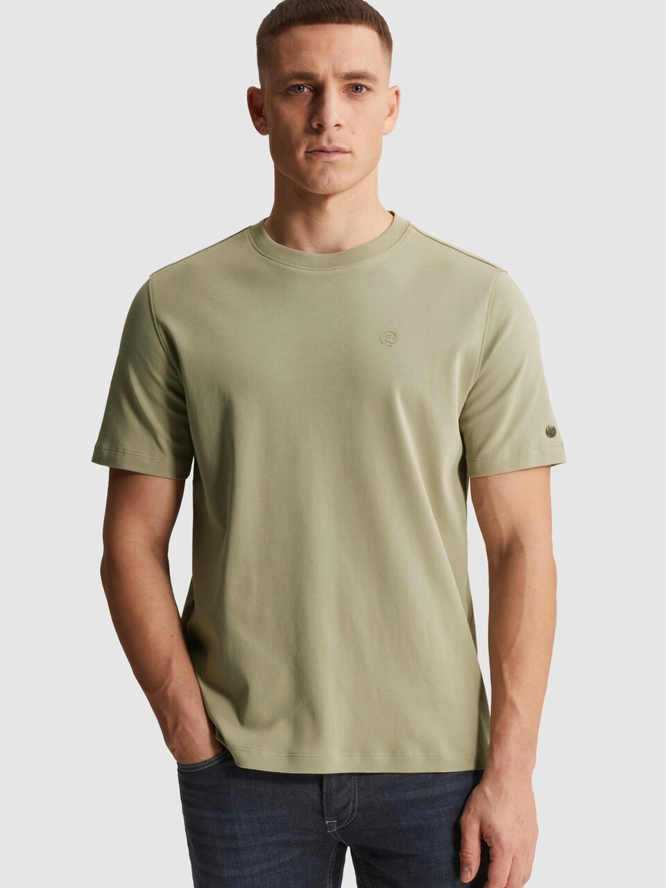 T-shirt 'T-shirt in interlock jersey'