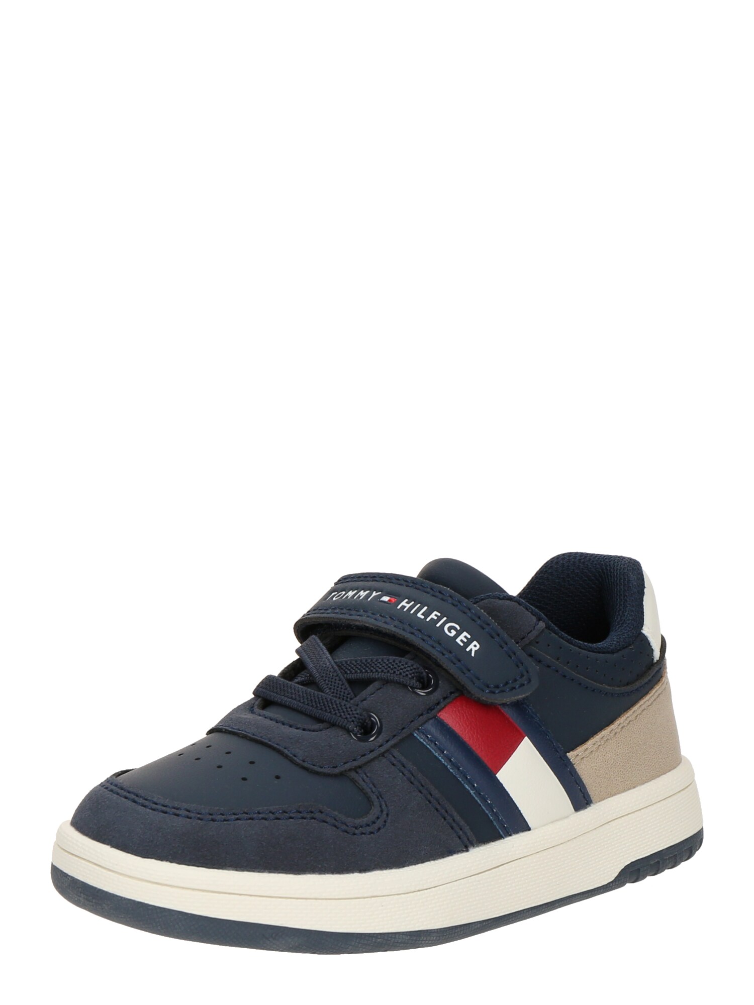 TOMMY HILFIGER Sneaker  albastru marin / roșu / alb