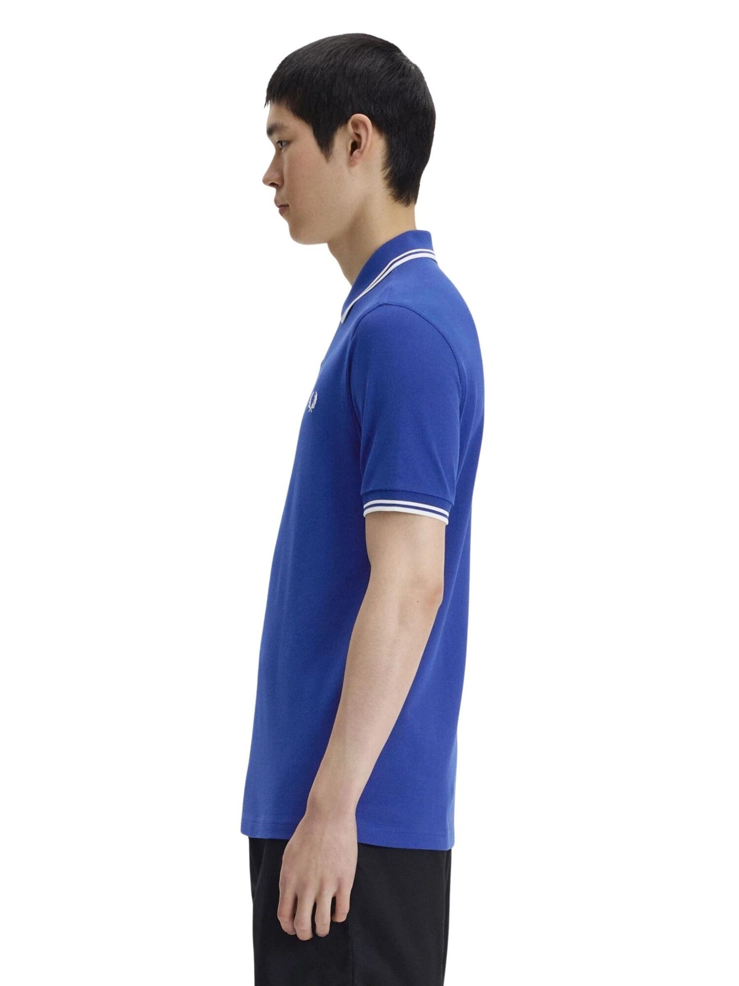 Fred Perry Camiseta 'Polo fred perry royal eclipse soho twin tipped short' azul real – imagen 2