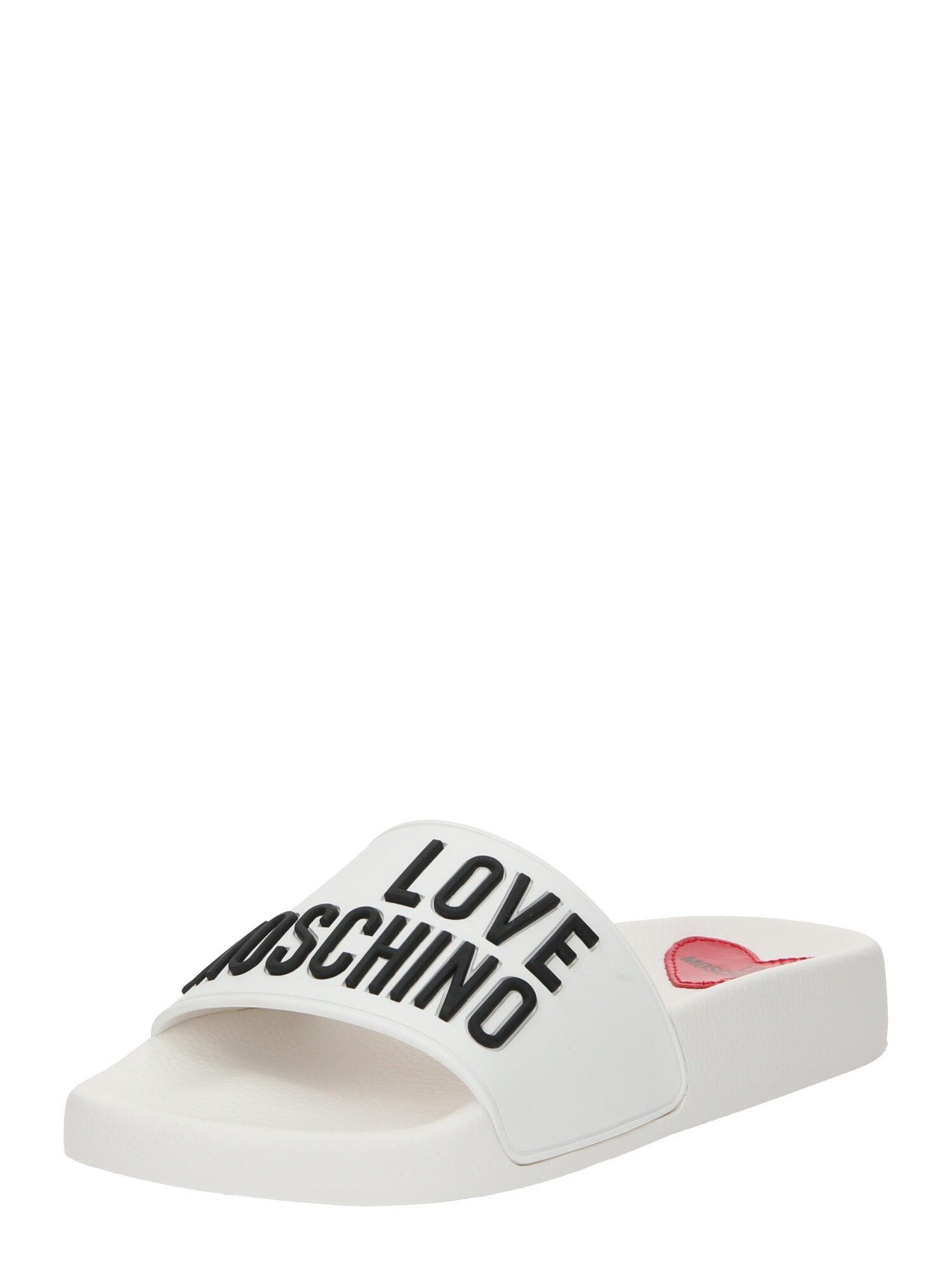 Love Moschino Papuče  červená / čierna / biela