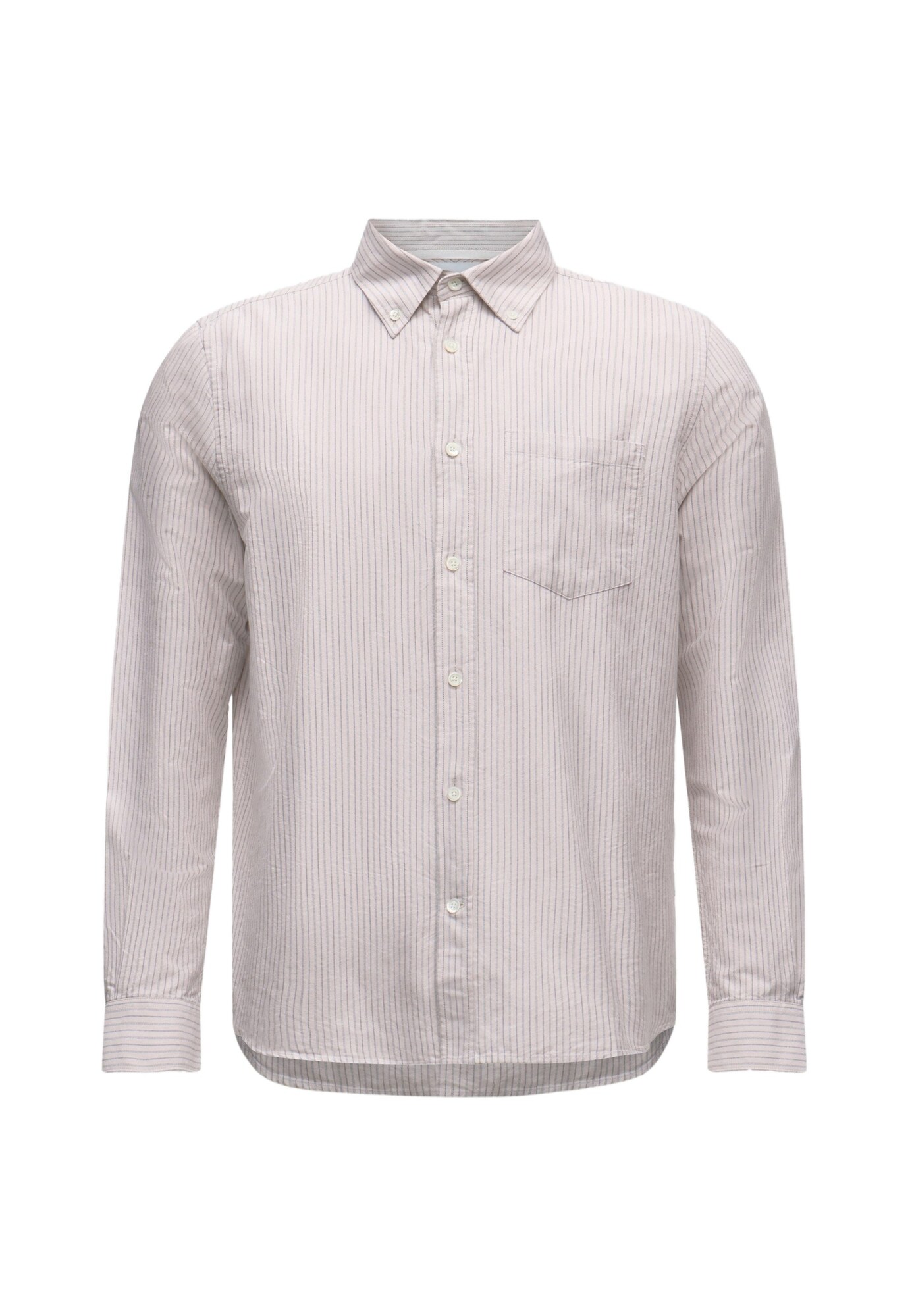 NORSE PROJECTS Camisa 'Lyngkrog' ecru / gris – imagen 1