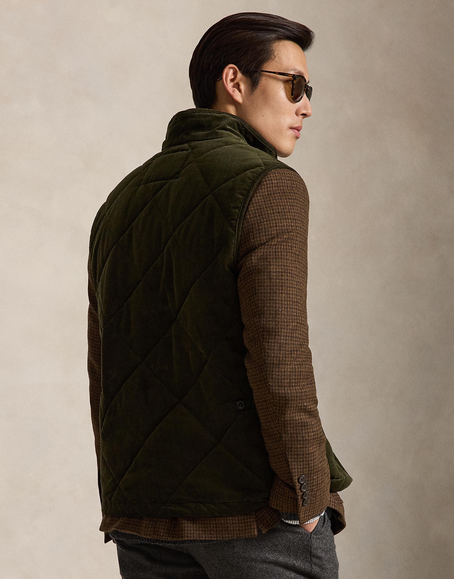 Polo Ralph Lauren Chaleco verde oscuro – imagen 3