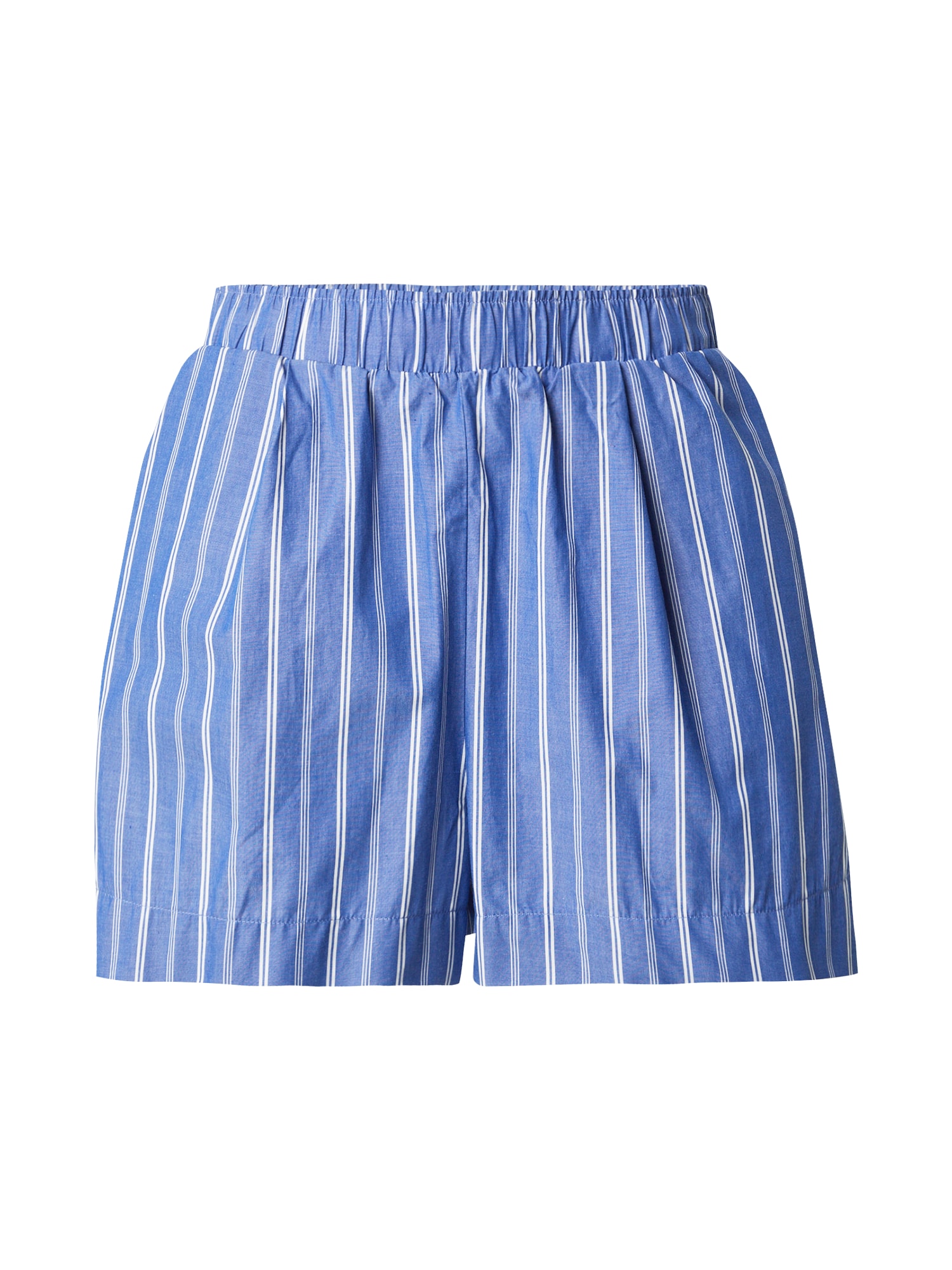 Gina Tricot Pantaloni Transit  albastru / alb murdar