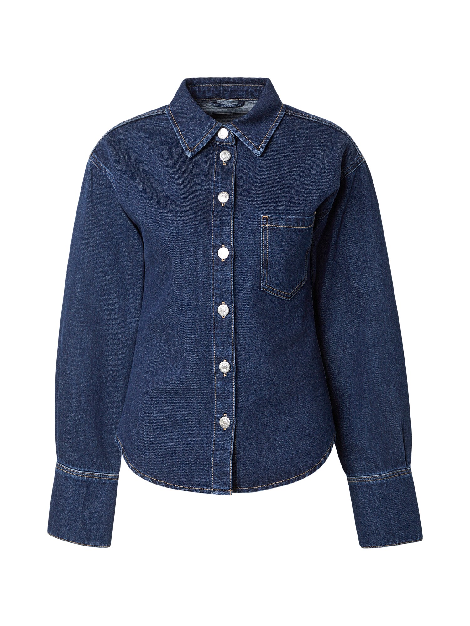 TOPSHOP Blúzka 'SANNE'  modrá denim