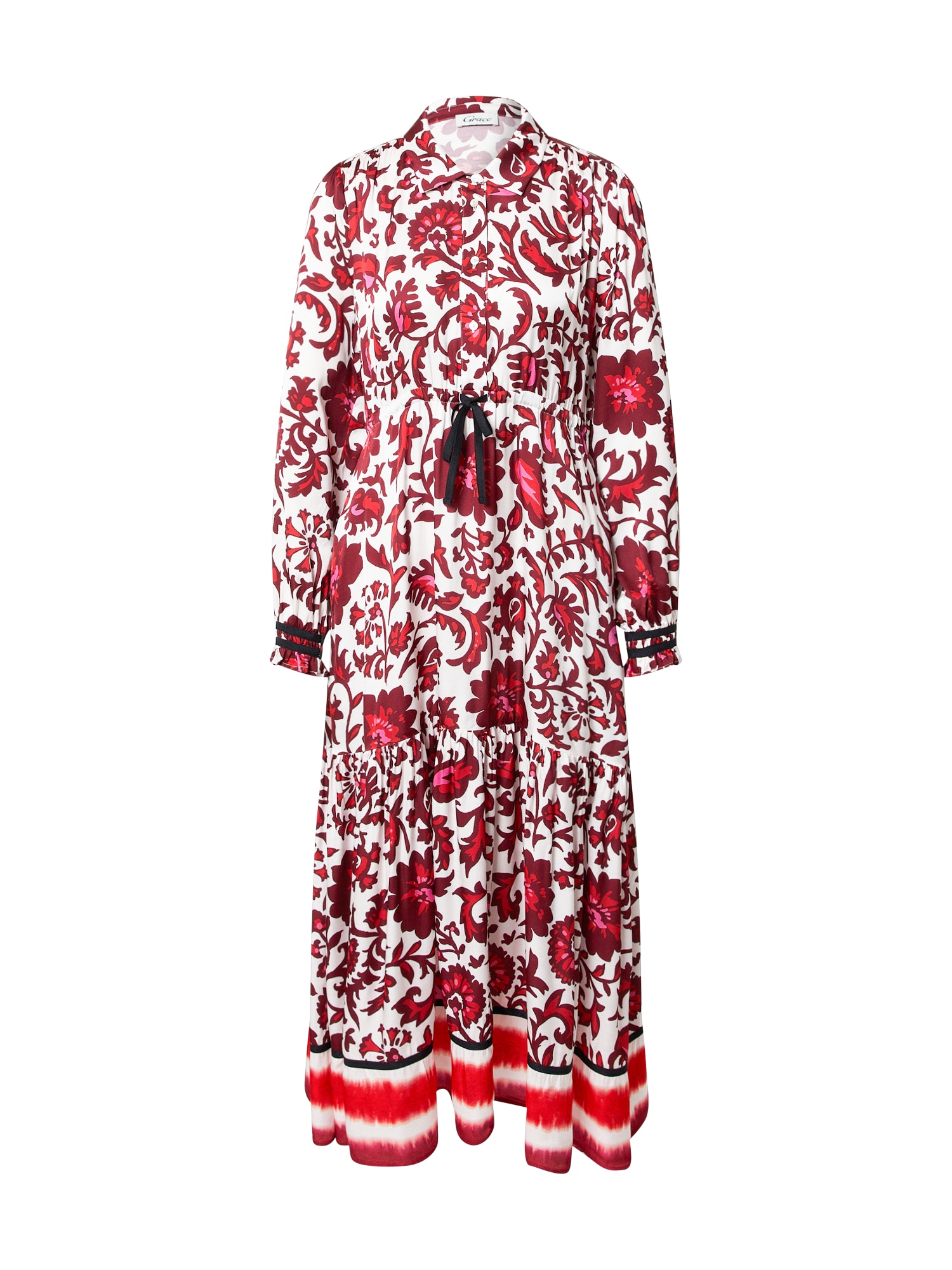Grace Palaidinės tipo suknelė raudona / rožinė / tamsiai raudona / balta