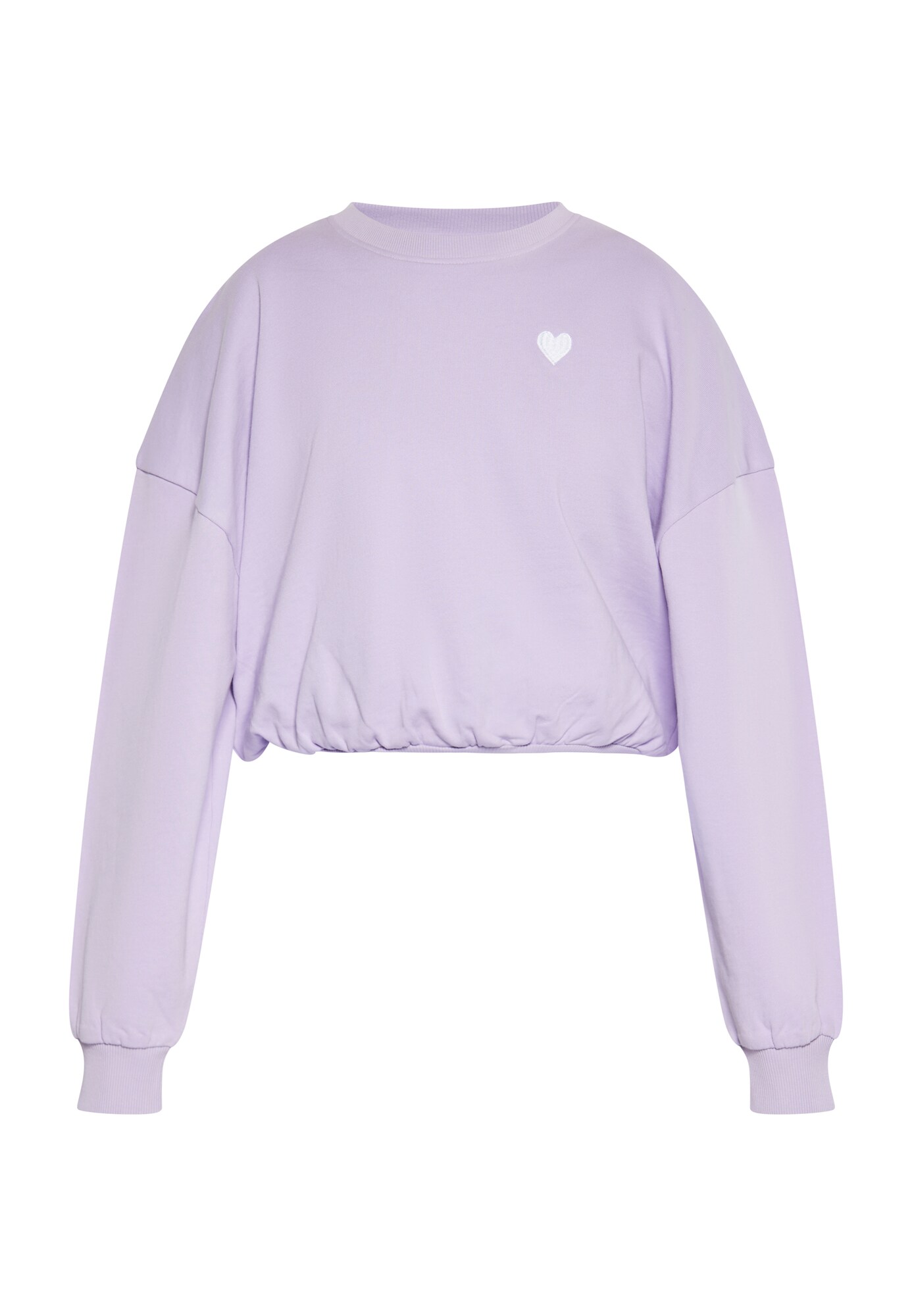 MYMO Sudadera lavanda / blanco