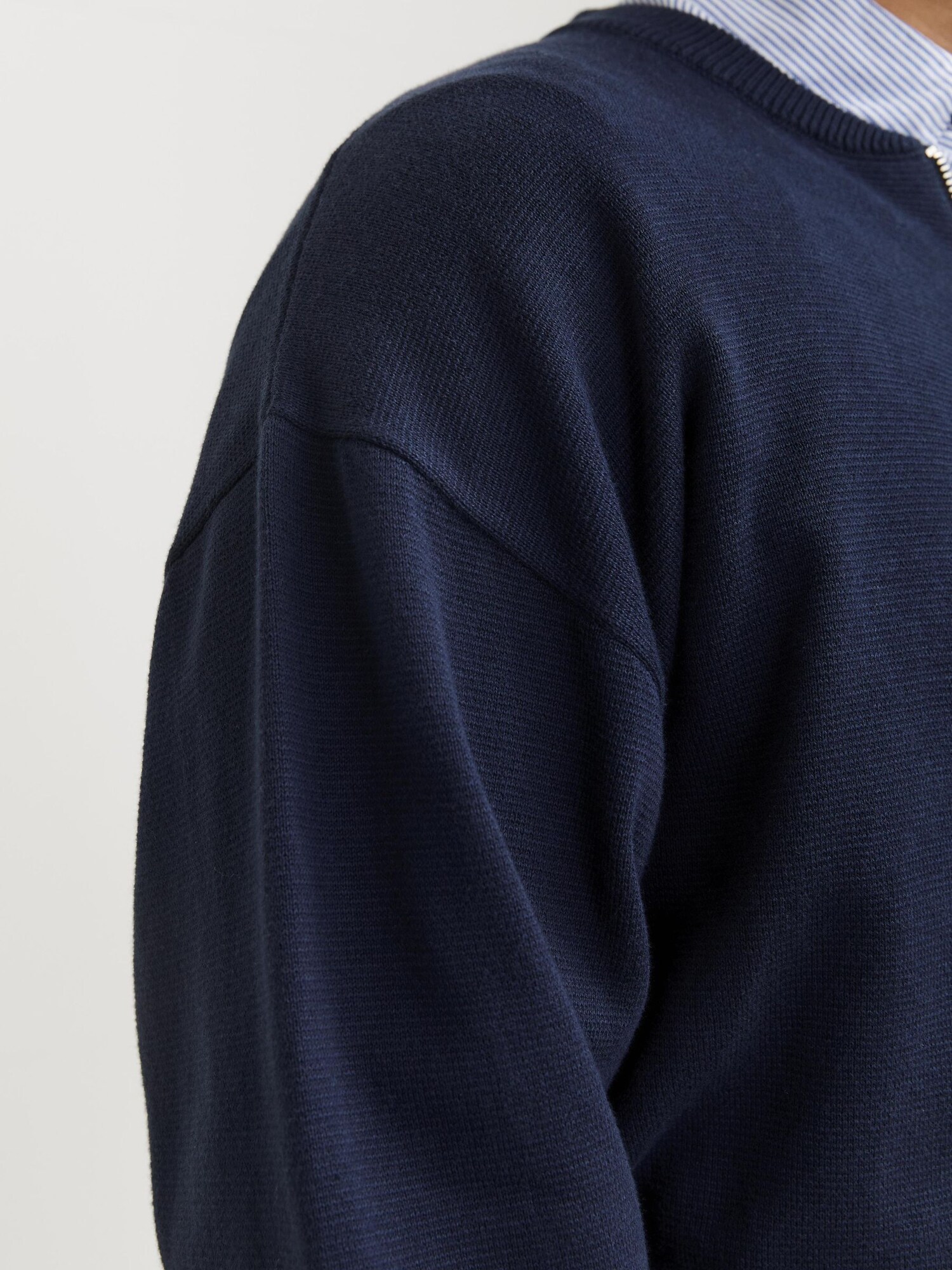 JACK & JONES Kardigán 'JJCalvin'  sötétkék termék 2. képe