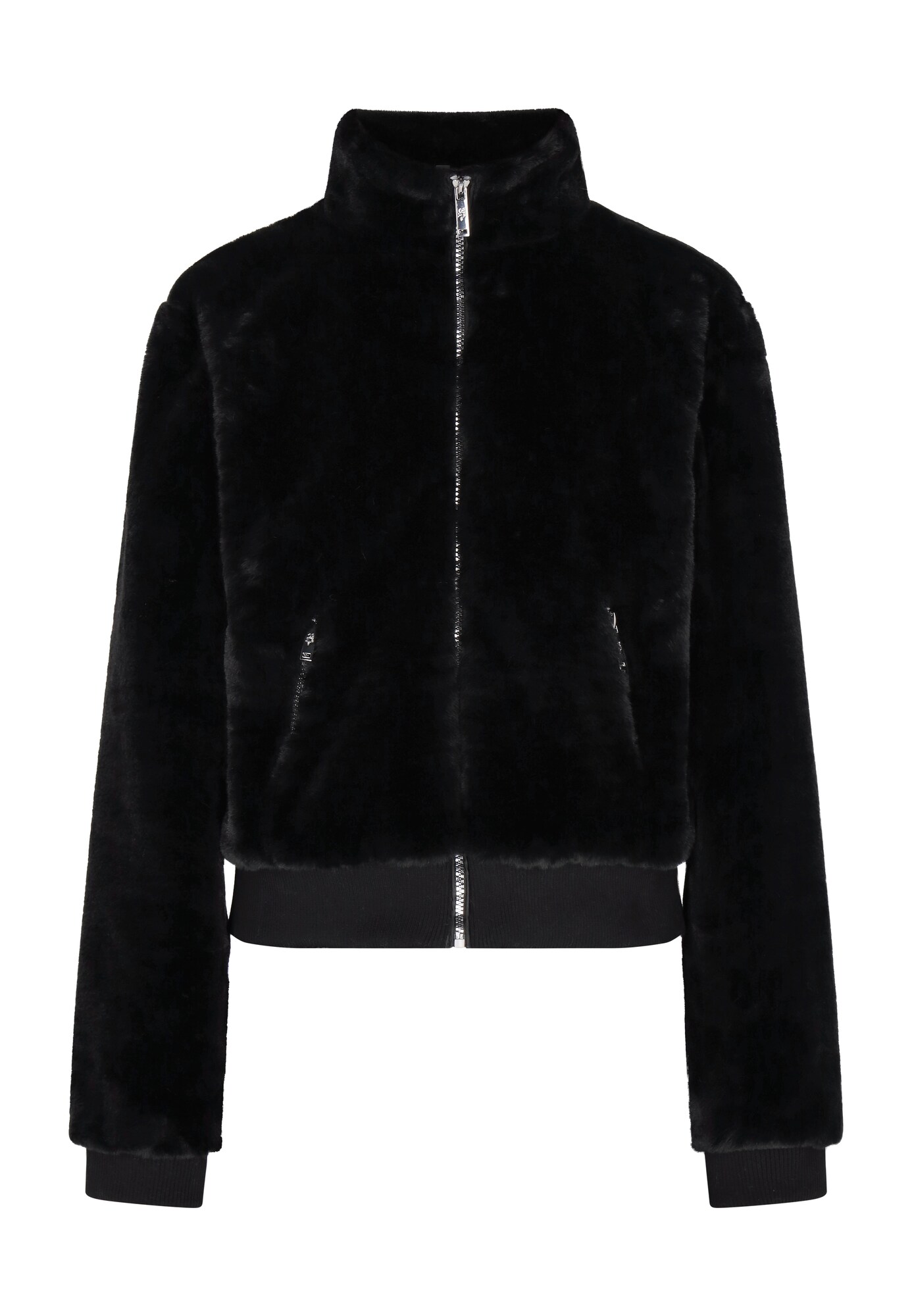 myMo ROCKS Geacă de primăvară-toamnă  negru