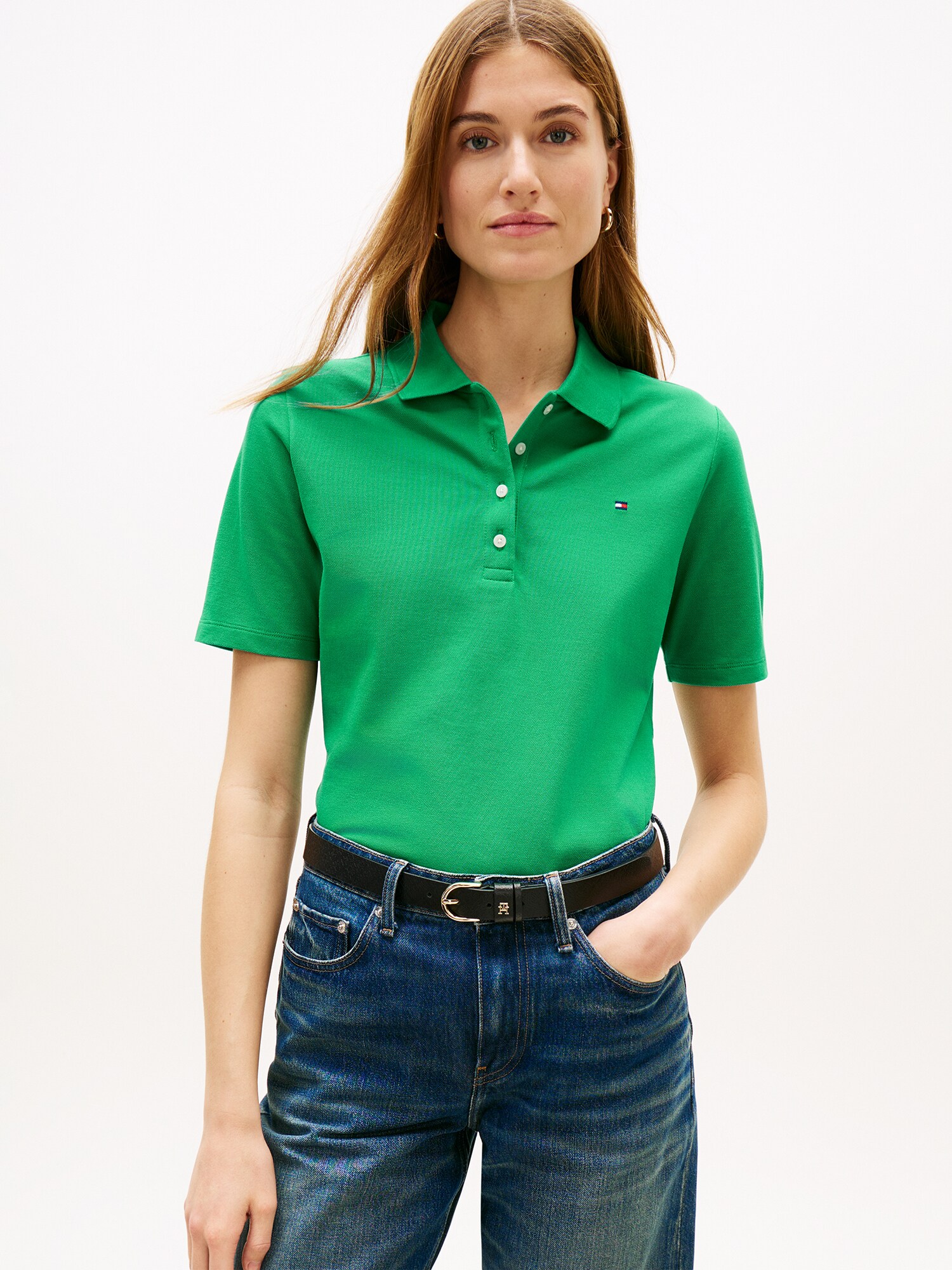 TOMMY HILFIGER Tričko '1985'  zelená (obrázok 2)