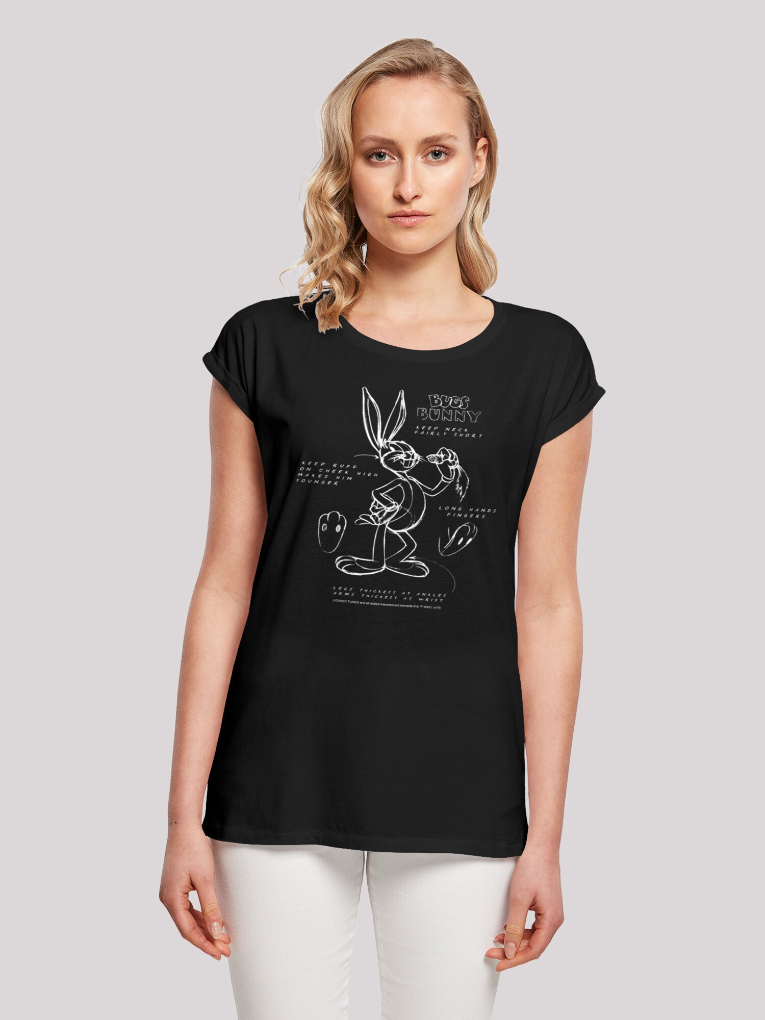 Thumbnail - T-Shirt 'Looney Tunes Bugs Bunny Drawing'