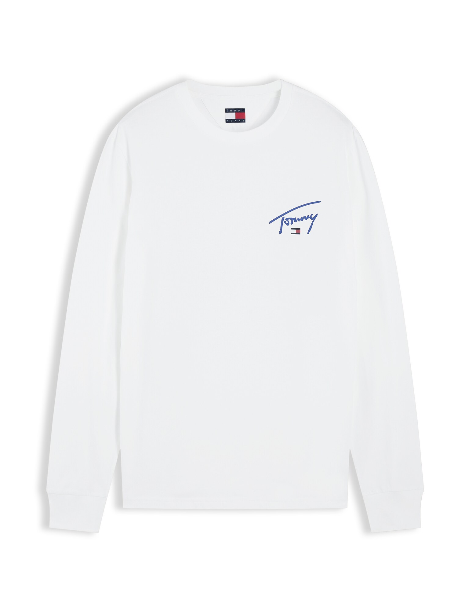 Tommy Jeans Tricou albastru / alb