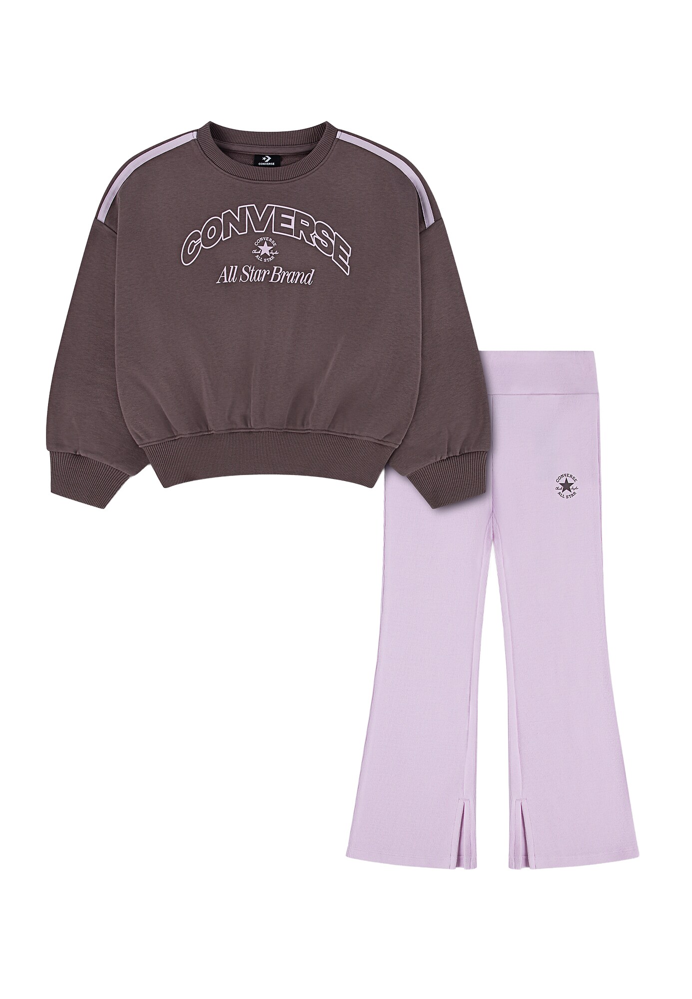 CONVERSE Set maro / mov liliachiu