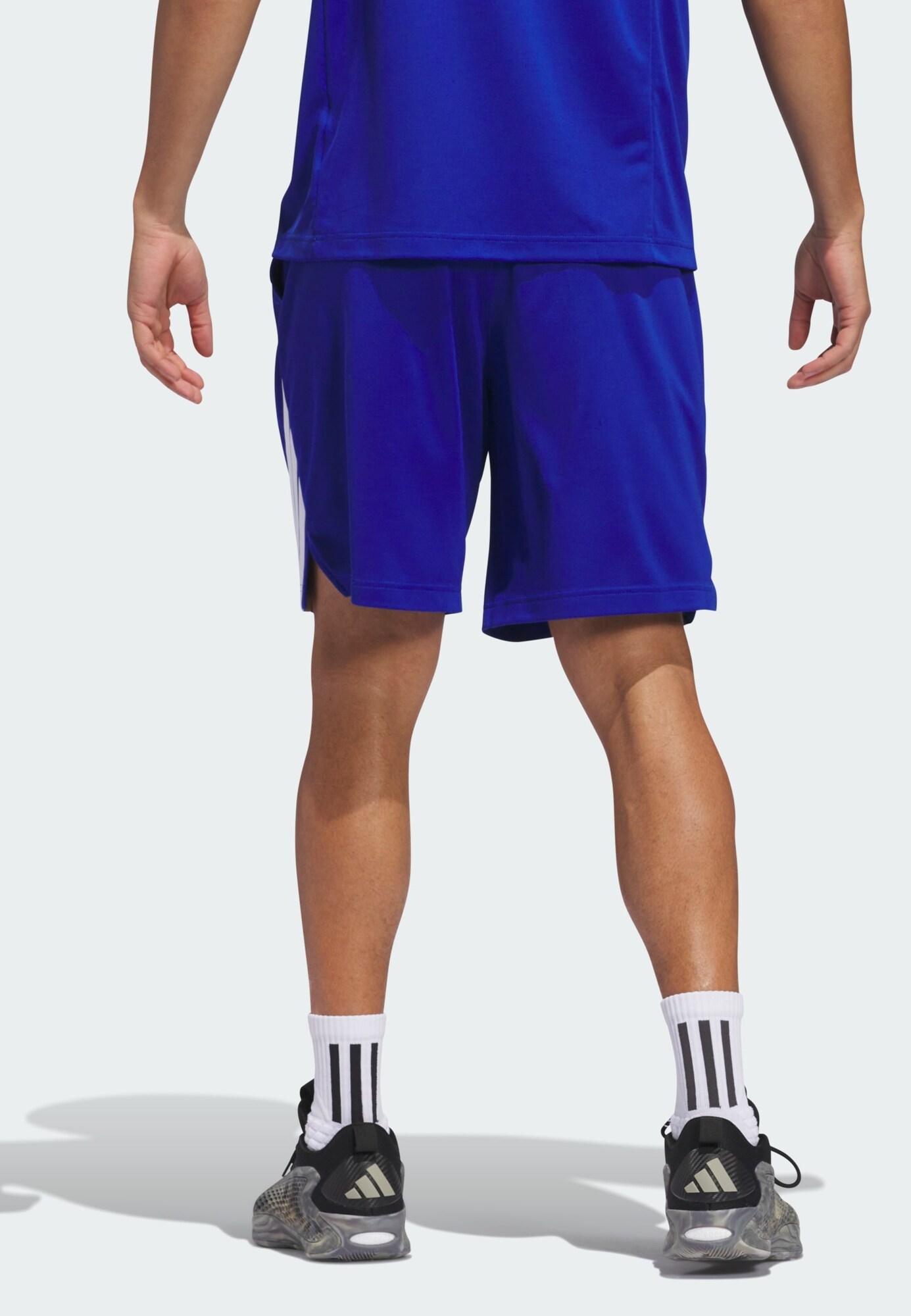 ADIDAS PERFORMANCE Pantalón deportivo 'Legends' azul cobalto / offwhite – imagen 3