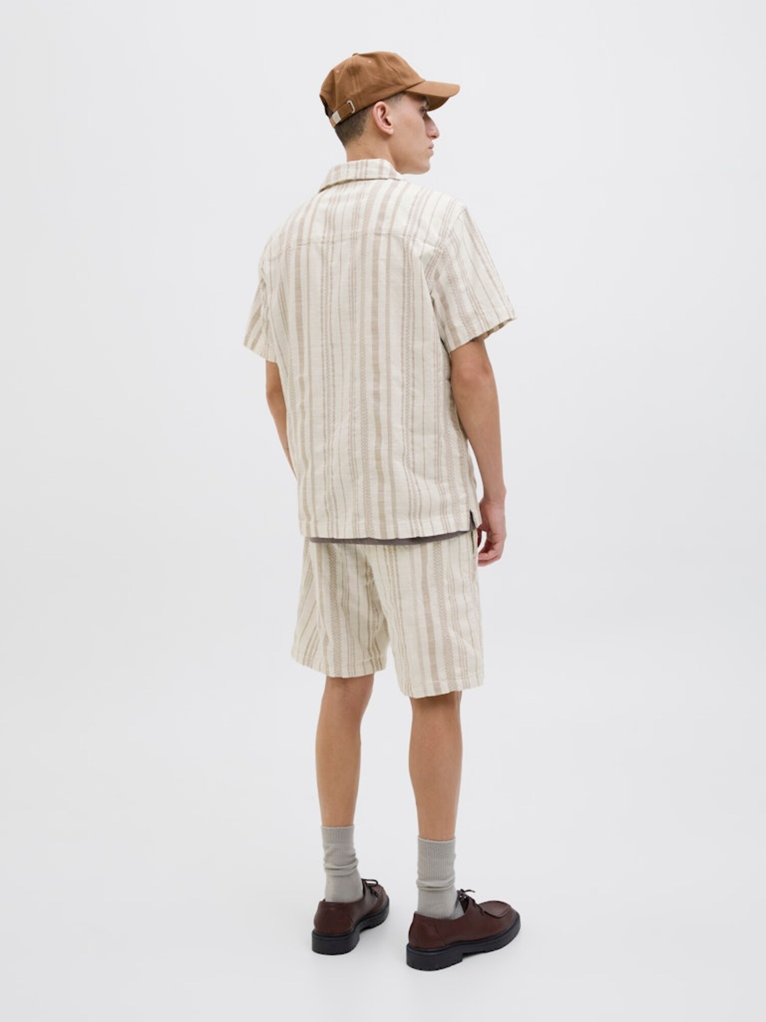 JACK & JONES Nohavice 'JPSTJAIDEN BOHEME' nebielená / tmavobéžová (obrázok 5)