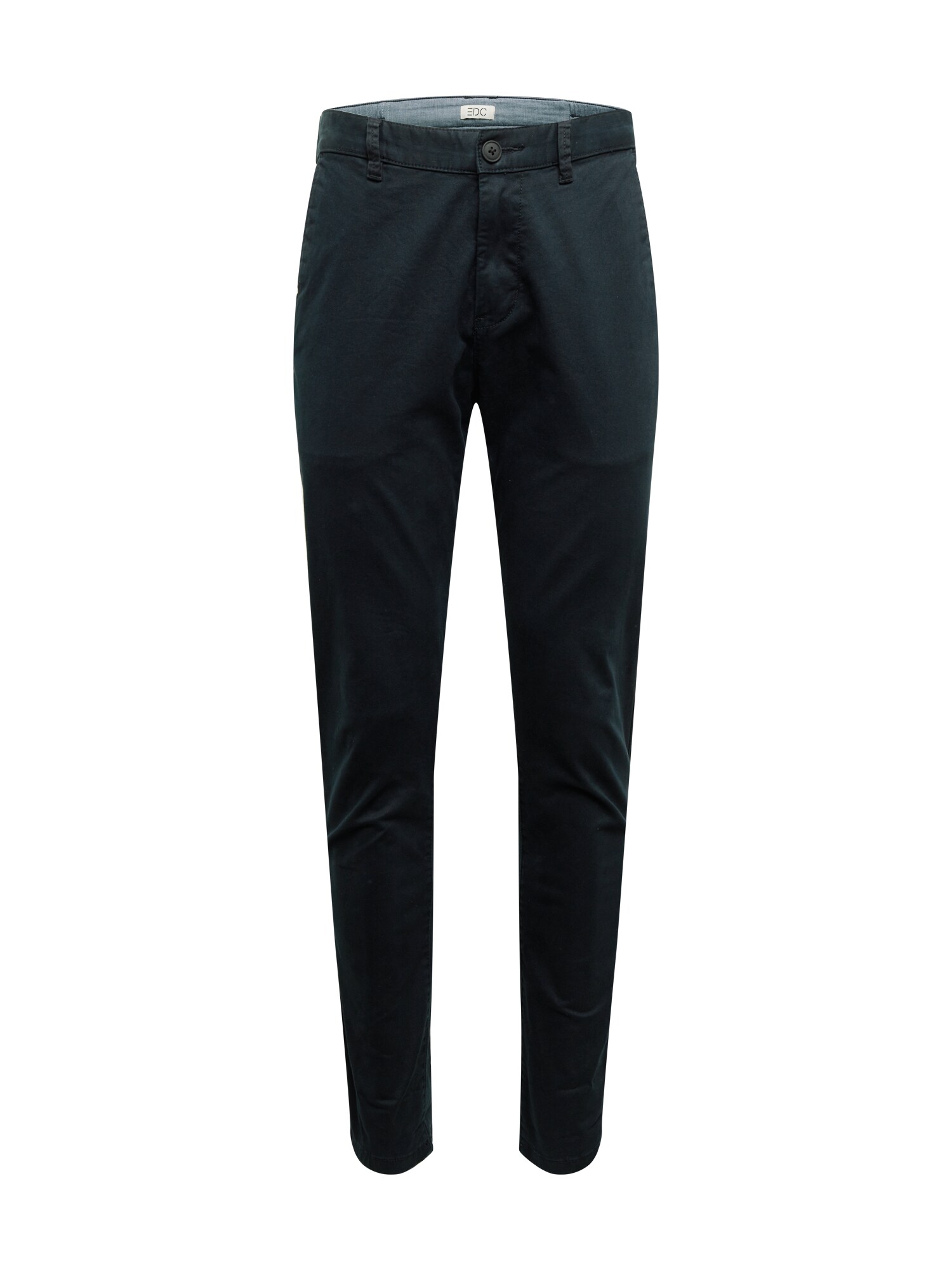 EDC BY ESPRIT Chino stiliaus kelnės  juoda