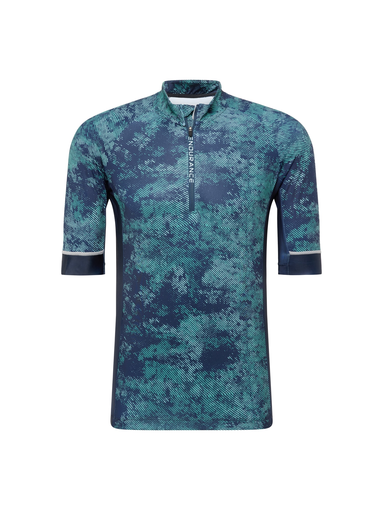 ENDURANCE Sportiniai marškinėliai 'Jens' tamsiai mėlyna / nefrito spalva