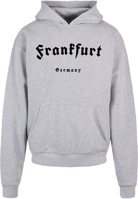 Merchcode Sweatshirt ‘Frankfurt’ Grijs / Zwart