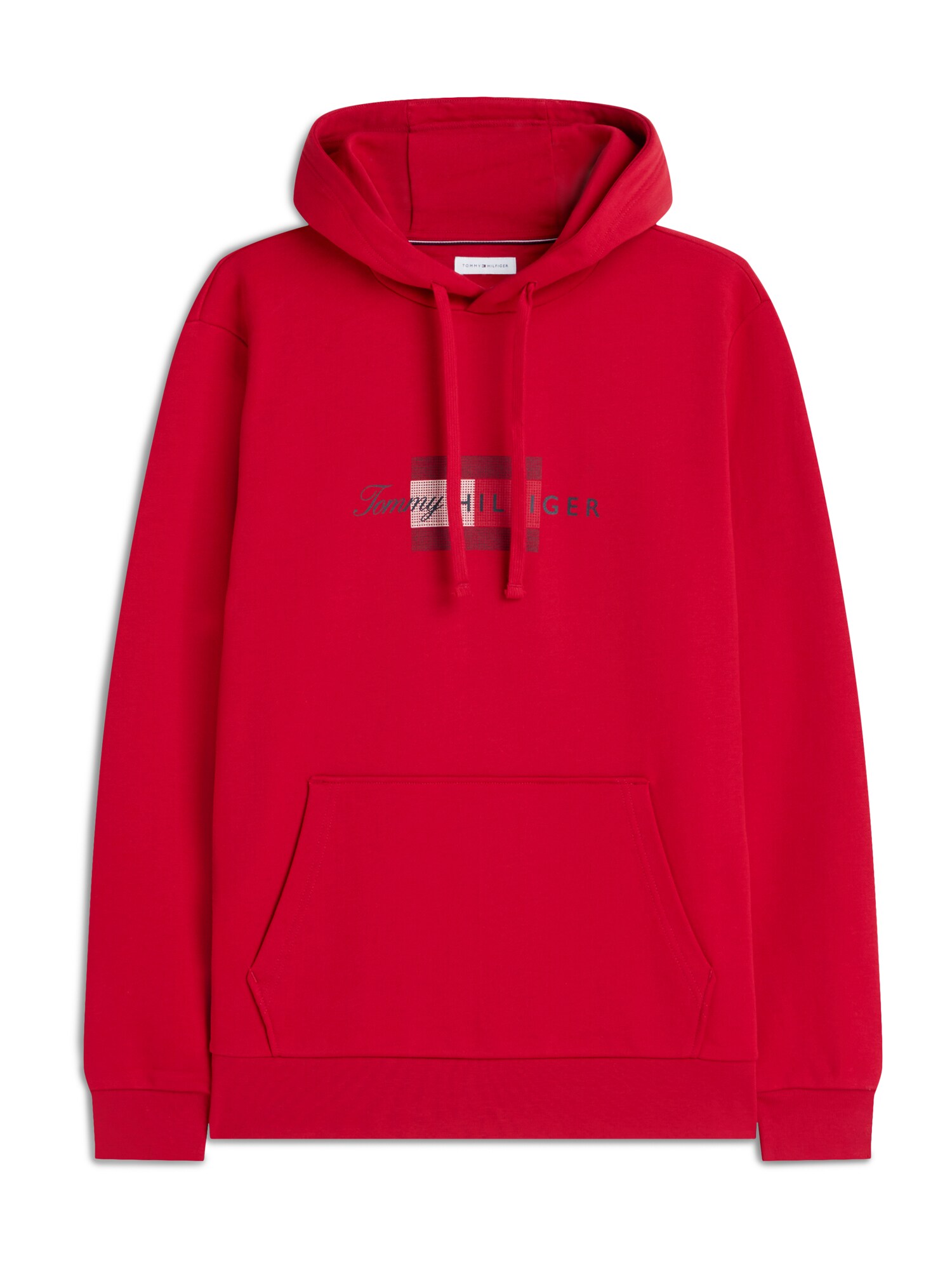 TOMMY HILFIGER Majica 'SCRIPT'  rdeča