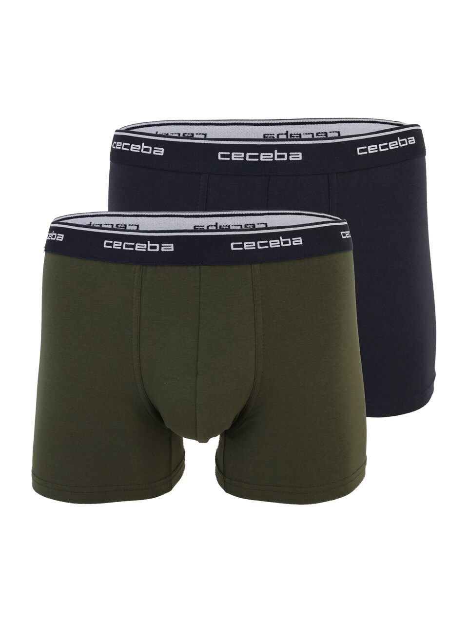 Boxershorts oliv / svart