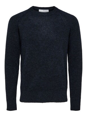 Selected Homme Trui ‘Rai’ Blauw