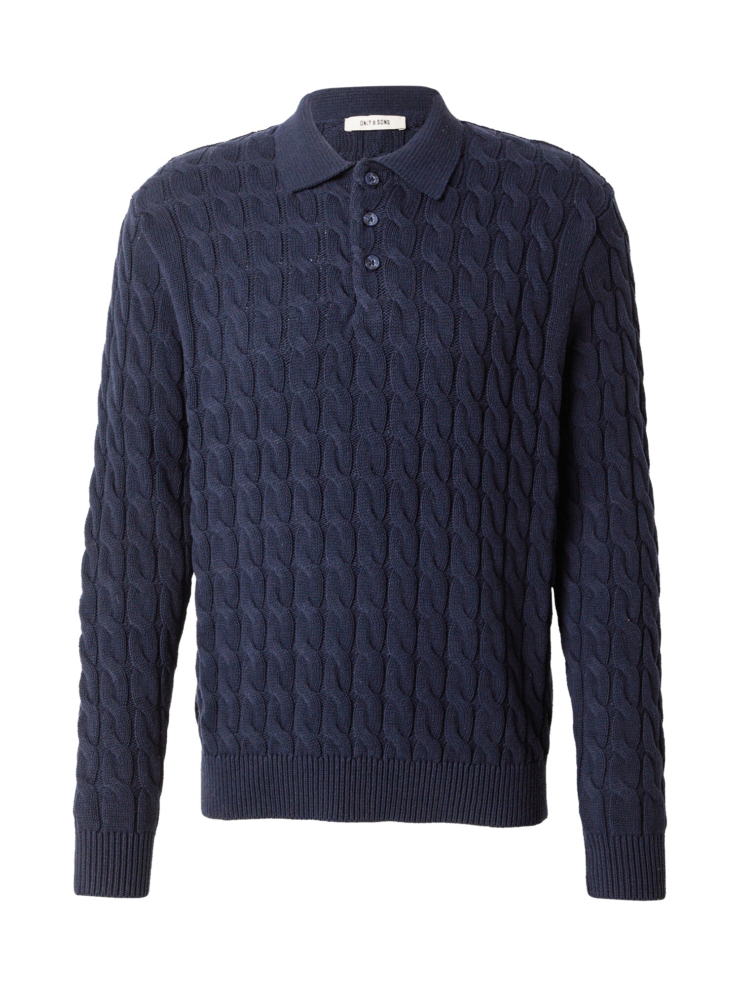 Only & Sons Pulover KICKER  bleumarin