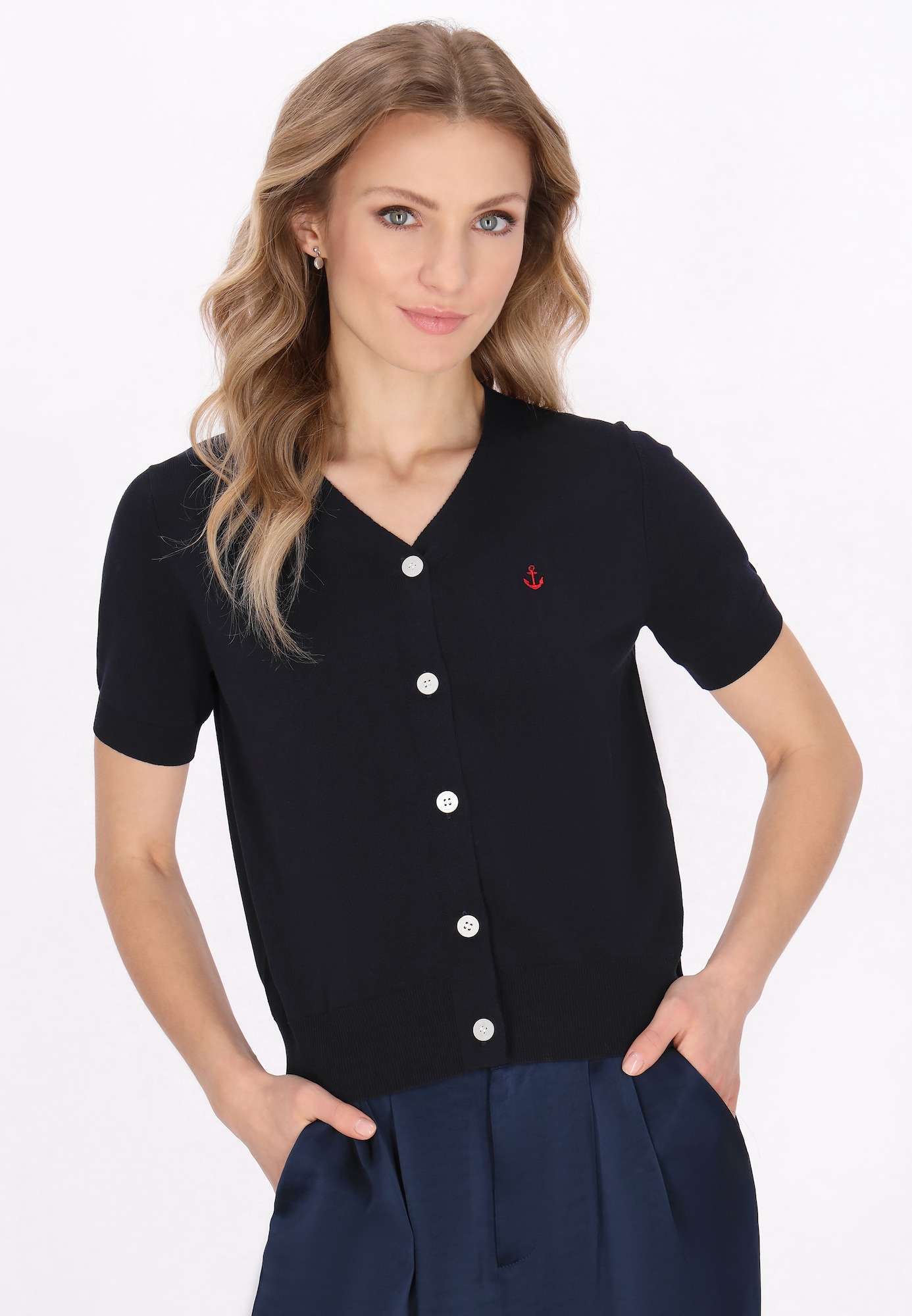 Thumbnail - DreiMaster Klassik Strickjacke