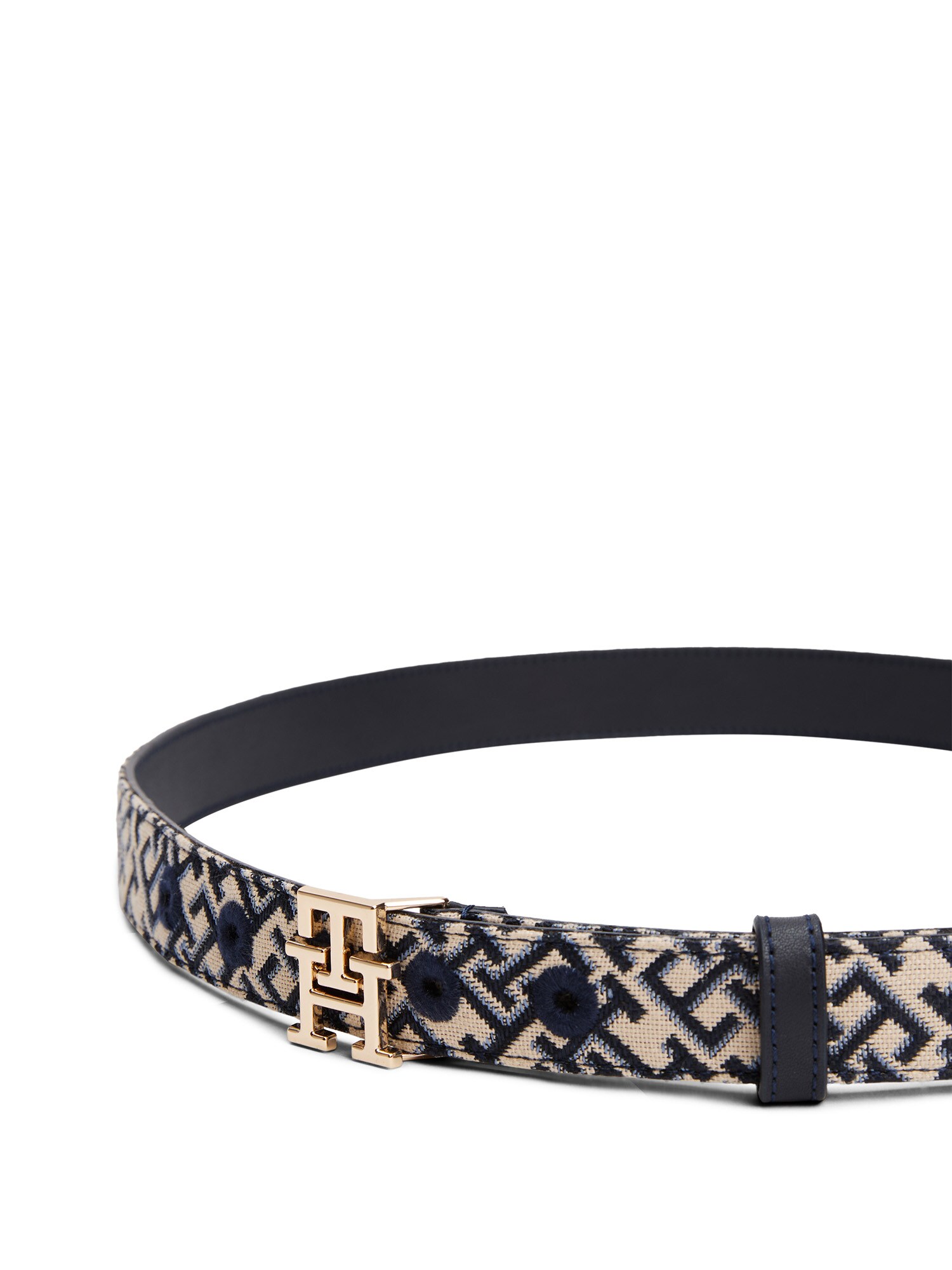 TOMMY HILFIGER Övek  világos bézs / tengerészkék / galambkék / fekete termék 2. képe