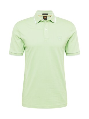 Boss Shirt ‘Passertip’ Pastelgroen / Wit