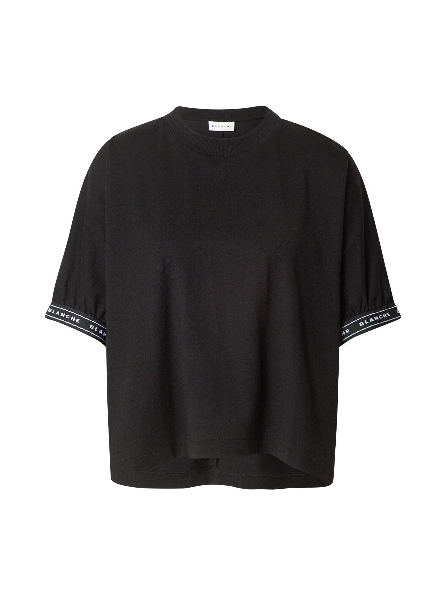 Blanche Marškinėliai 'Ara' juoda / balta