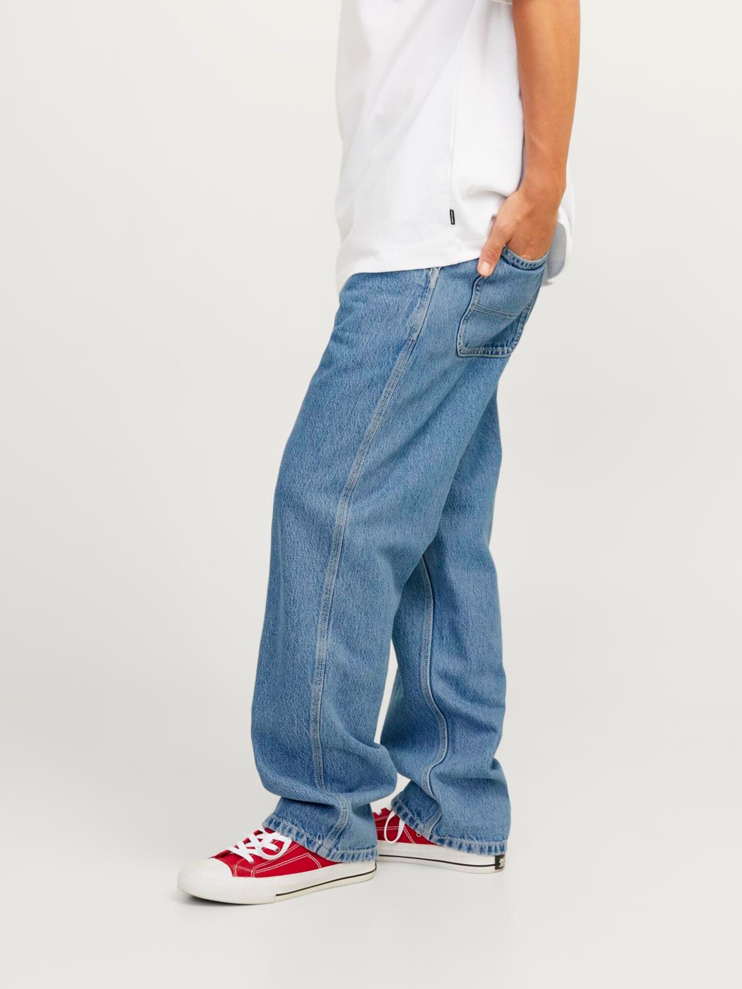 JACK & JONES Farmer 'JJIEddie JJWorker'  kék farmer termék 2. képe