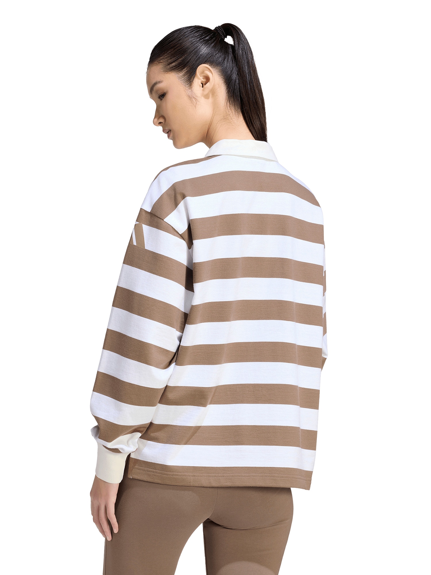 ADIDAS SPORTSWEAR Camiseta funcional 'Essentials Contemporary' moca / blanco – imagen 3