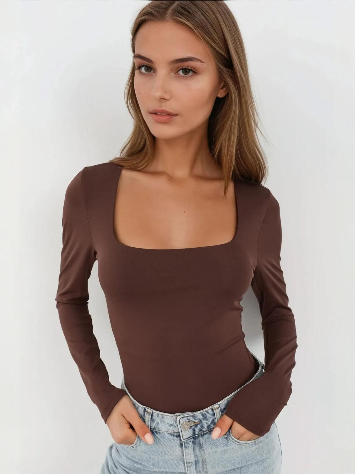 Hiccup Majica moka smeđa