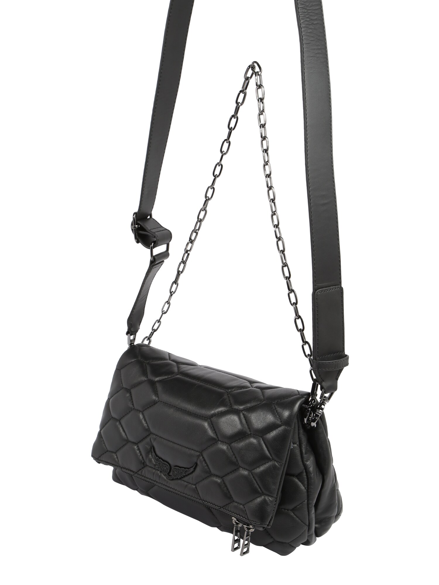 Zadig & Voltaire Geantă de umăr ROCKY  negru